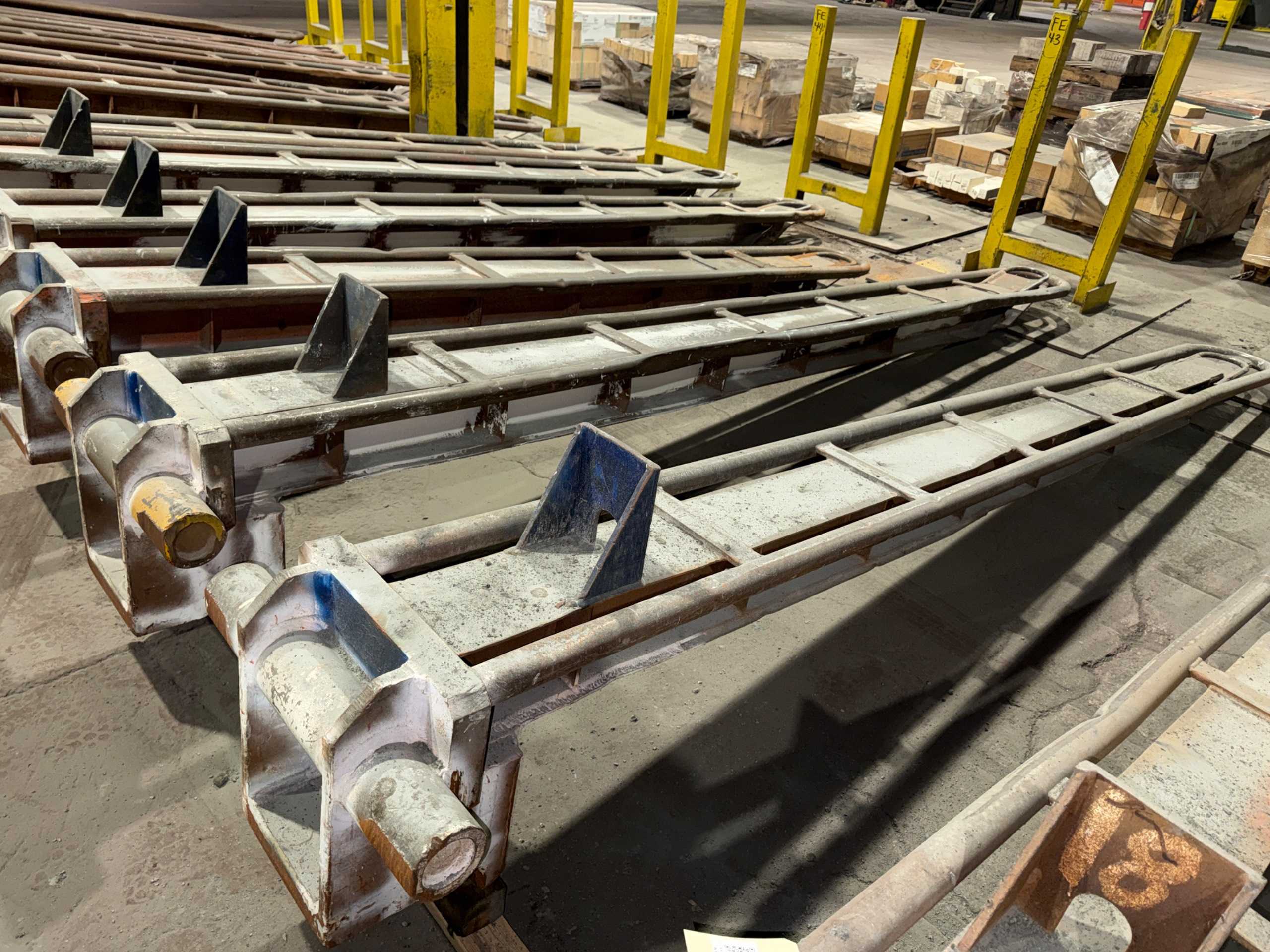 BULK QTY OF COIL HANDLING BEAMS - MATERIAL HANDLING EQUIPMENT