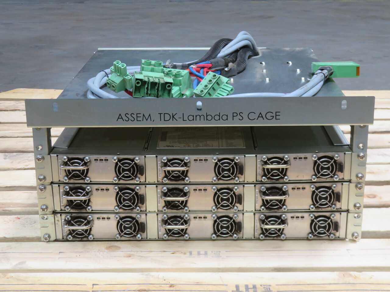 TDK YM-10-1814 OTHER MACHINE CONTROLS, 3-SLOT, 1U RACK, 19 IN WIDTH, 1.72 IN HEIGHT, 13.82 IN DEPTH, ROHS - AUTOMATION & CONTROLS