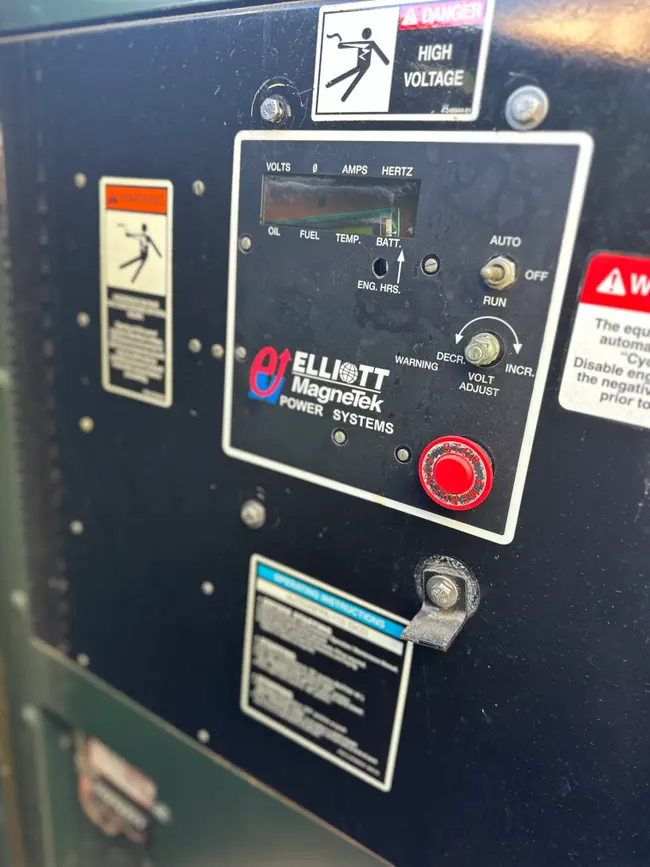 ELLIOTT MAGNETEK 60 RD STANDBY POWER GENERATOR - undefined