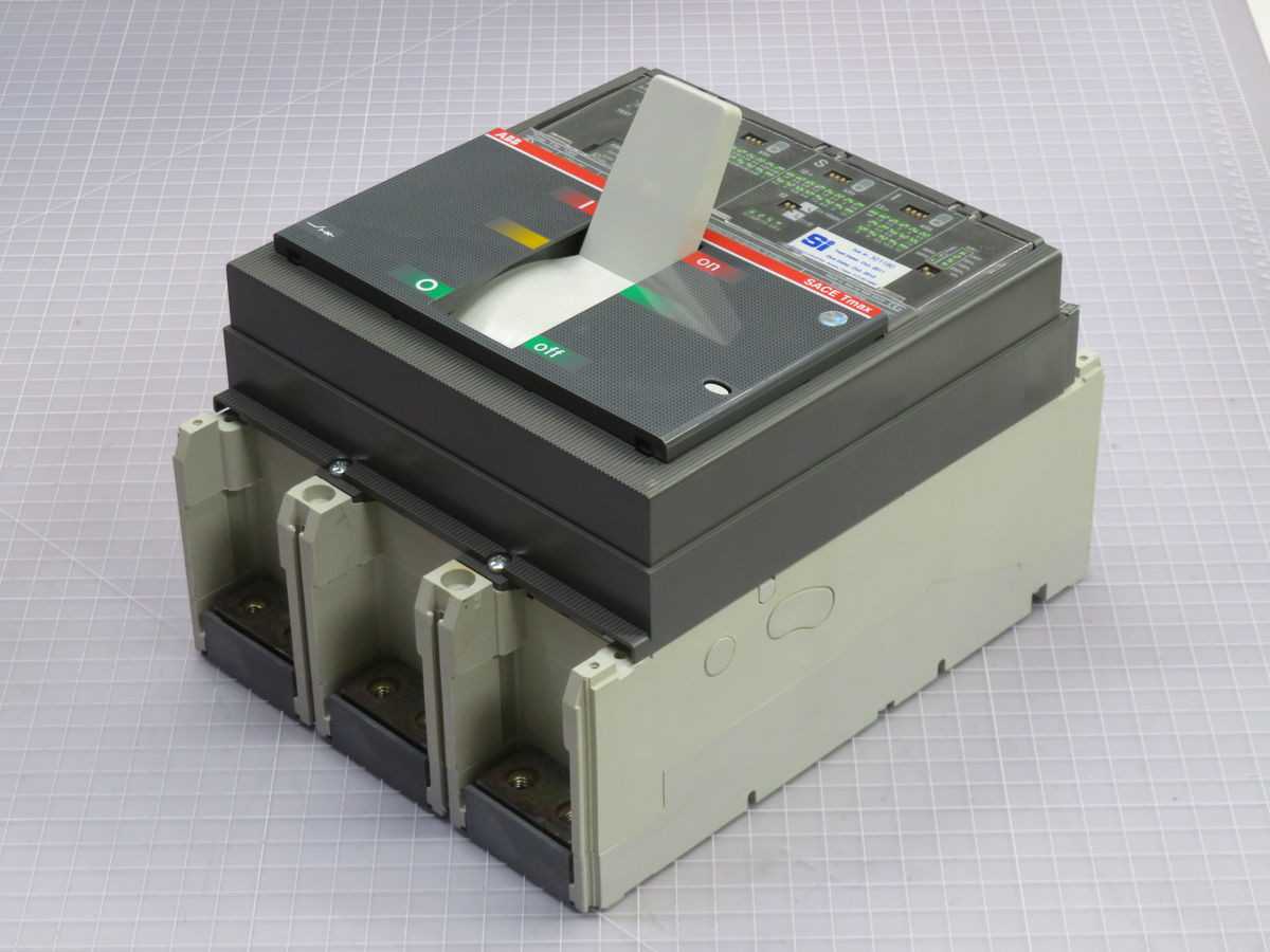 ABB 1SDA064845R1 MCCB, 3-POLE, 1000A, 600V AC, 50/60HZ, 65KA@480V ICU, 35KA@600V ICU - CIRCUIT BREAKERS