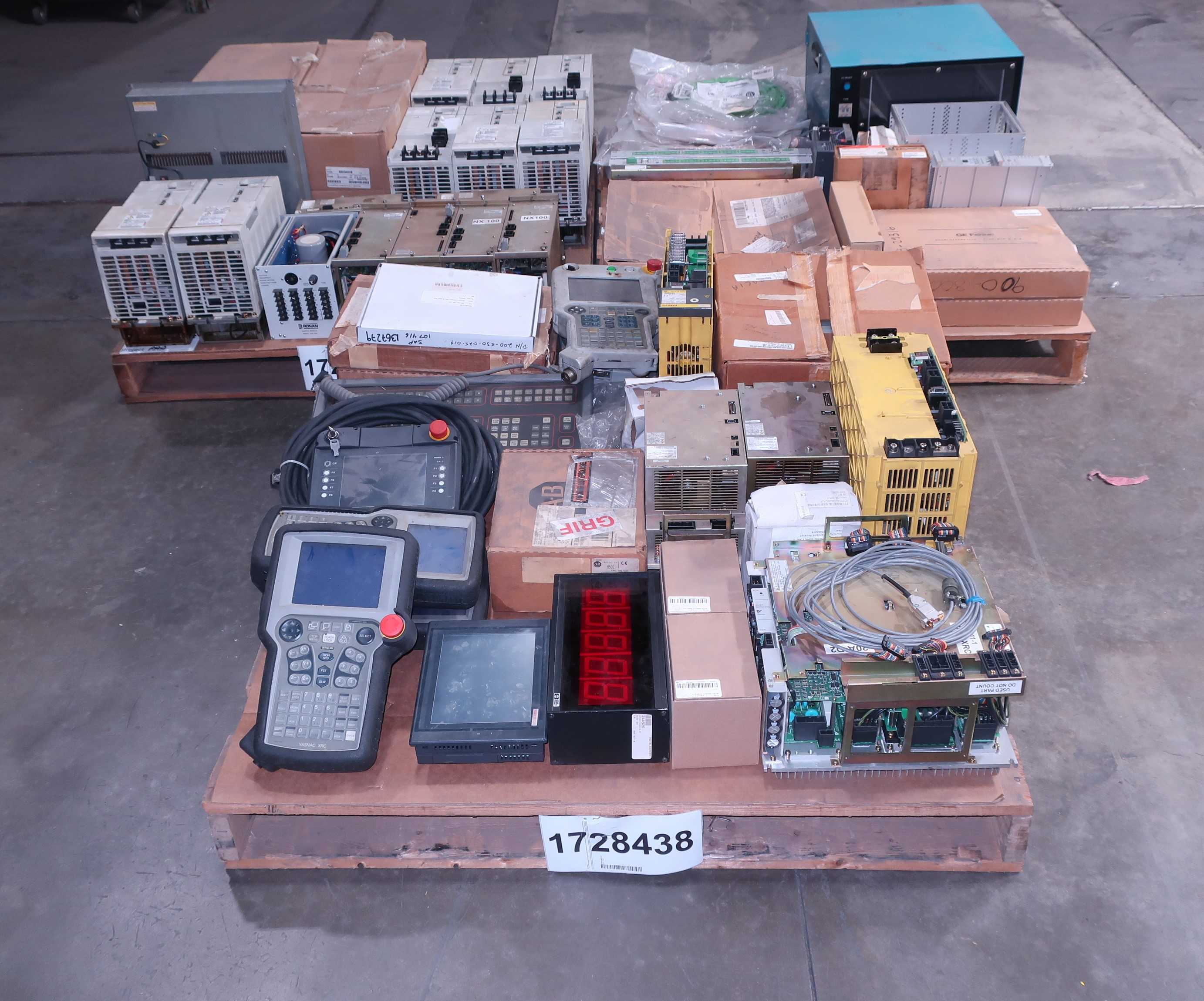 SKU 1728438 - 3 PALLETS OF ASSORTED AUTOMATION - AUTOMATION & CONTROLS
