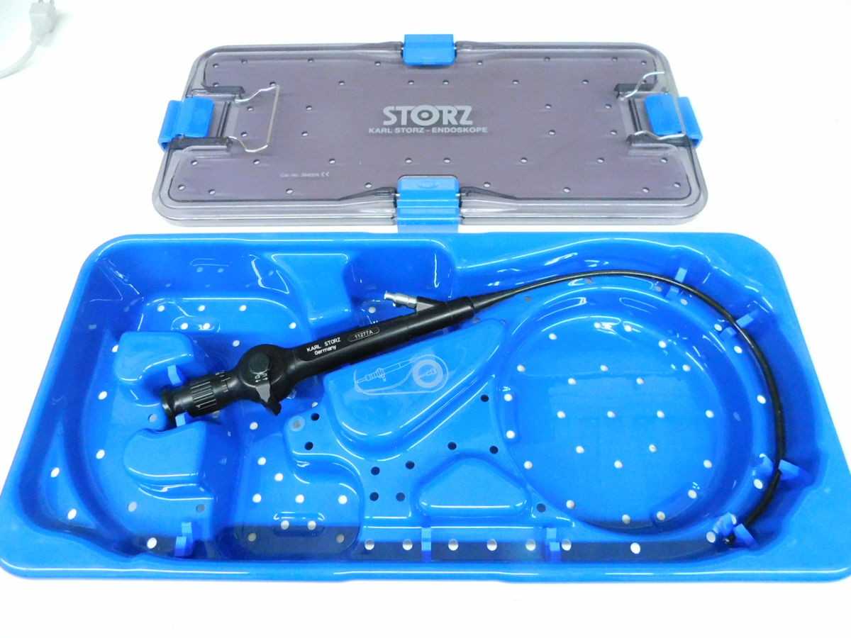 KARL STORZ 11277A FLEXIBLE CYSTOSCOPE, 5.3 MM OD, 370 MM WL, 2.2 MM CHNL, 210 UP/140 DWN DEF - INSPECTION & MEASUREMENT