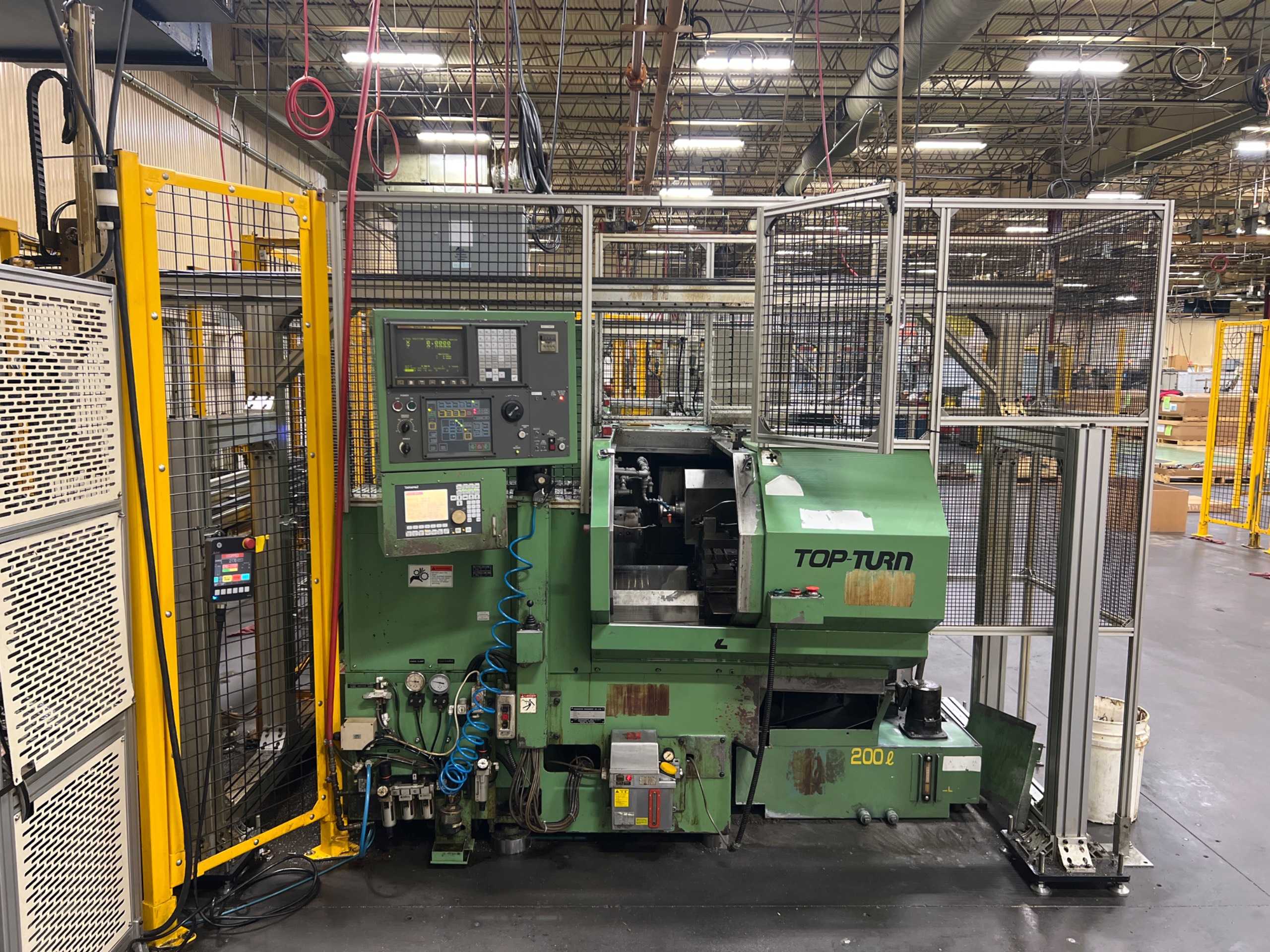 2002 TAKAMATSU TOP-T CNC LATHE WITH LOADER 2002 TAKAMATSU TOP-T CNC LATHE WITH LOADER