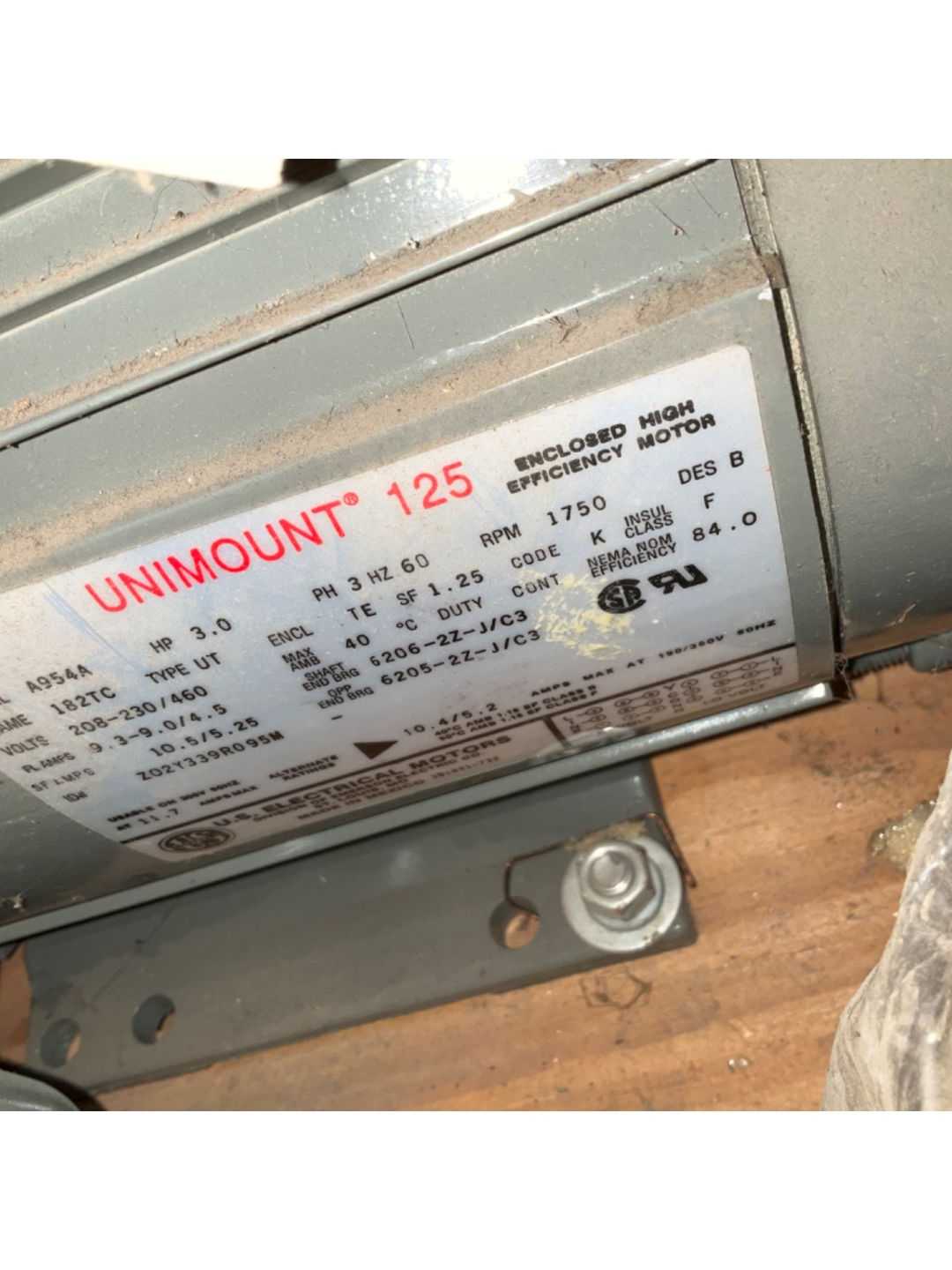 QTY 3: AC MOTOR - AC MOTOR