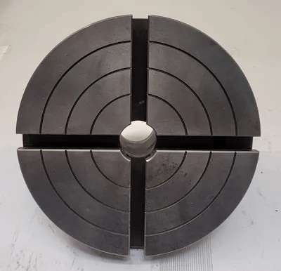 4 JAW LATHE CHUCK, 7-3/4" DIAMETER, 1-1/4" THROUGH HOLE - MACHINE TOOLING