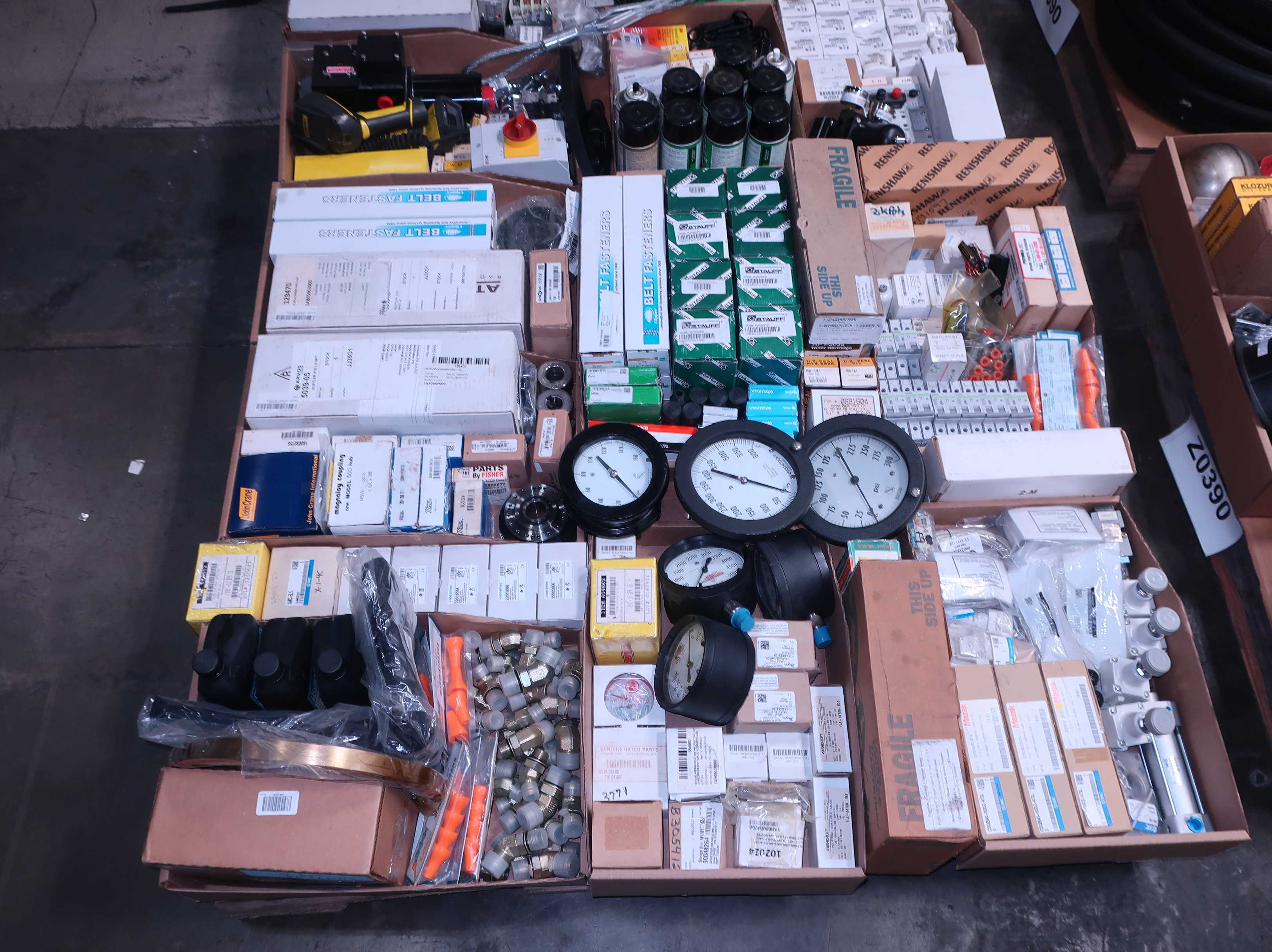 4 PALLTS OF ASSORTED MIXED MRO - INDUSTRIAL PARTS