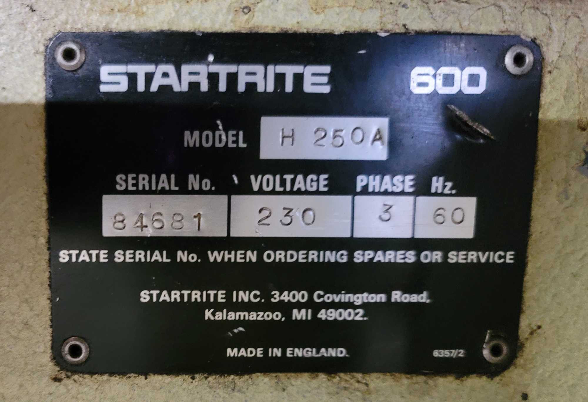 STARTRITE H250A AUTOMATIC HORIZONTAL BANDSAW 10" X 12" CAPACITY 2 HP 230V 3 PHASE - HORIZONTAL BAND SAWS