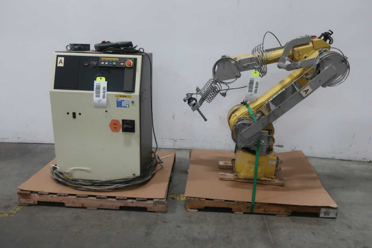 SKU 1070165 - FANUC M-16 IB/20 ROBOT ARM AND CONTROLLER SKU 1070165 - FANUC M-16 IB/20 ROBOT ARM AND CONTROLLER