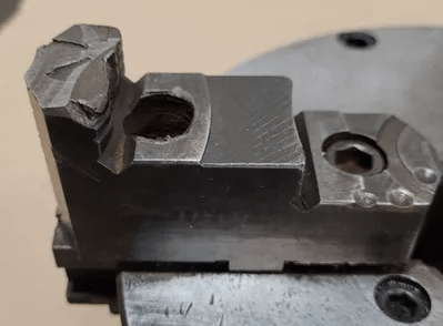 BUCK 2083R 8" 3 JAW CHUCK WITH 2-1/4" CENTER HOLE - MACHINE TOOLING