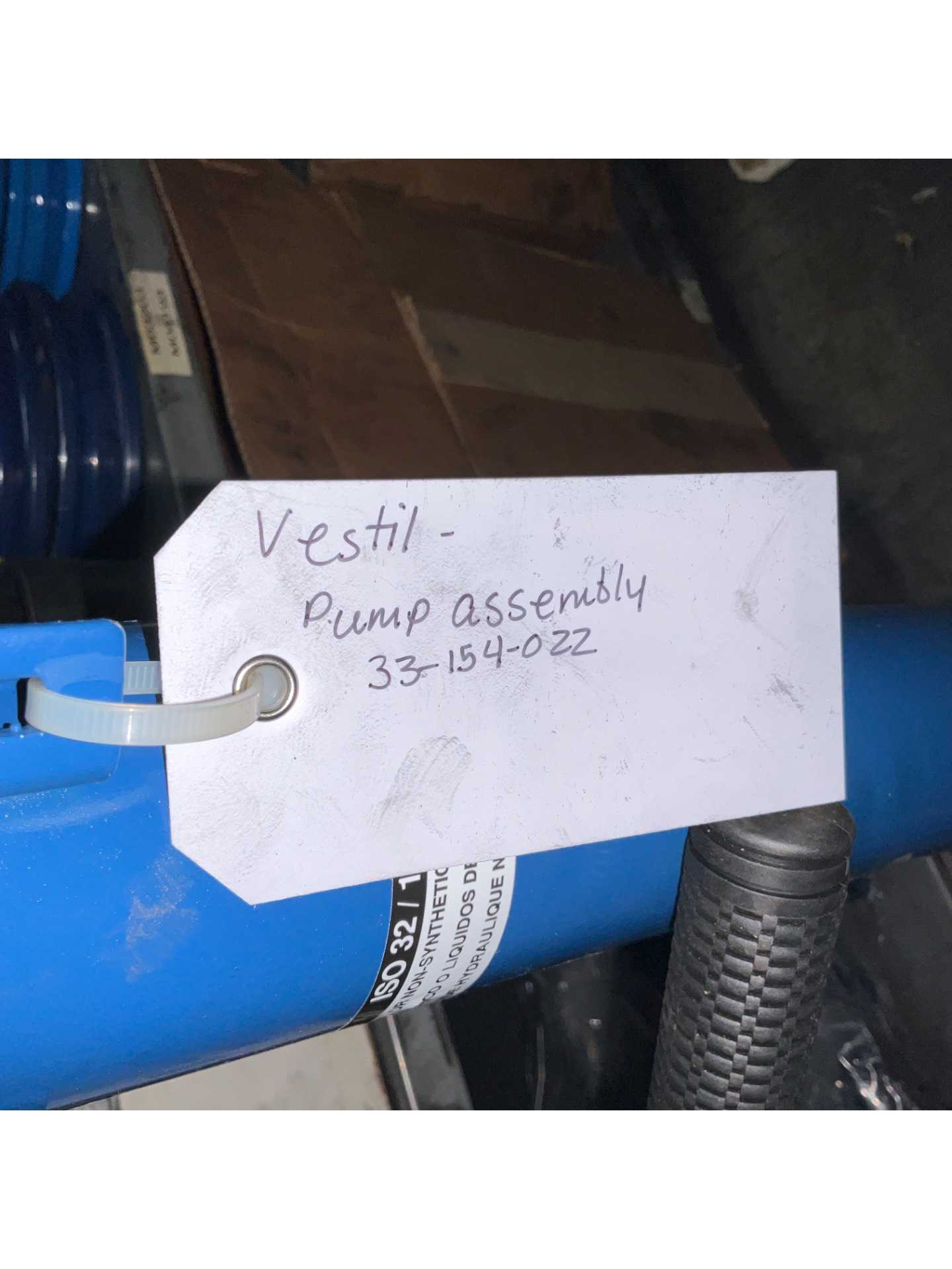VESTIL SS-154-033 PUMP ASSEMBLY - PUMPS