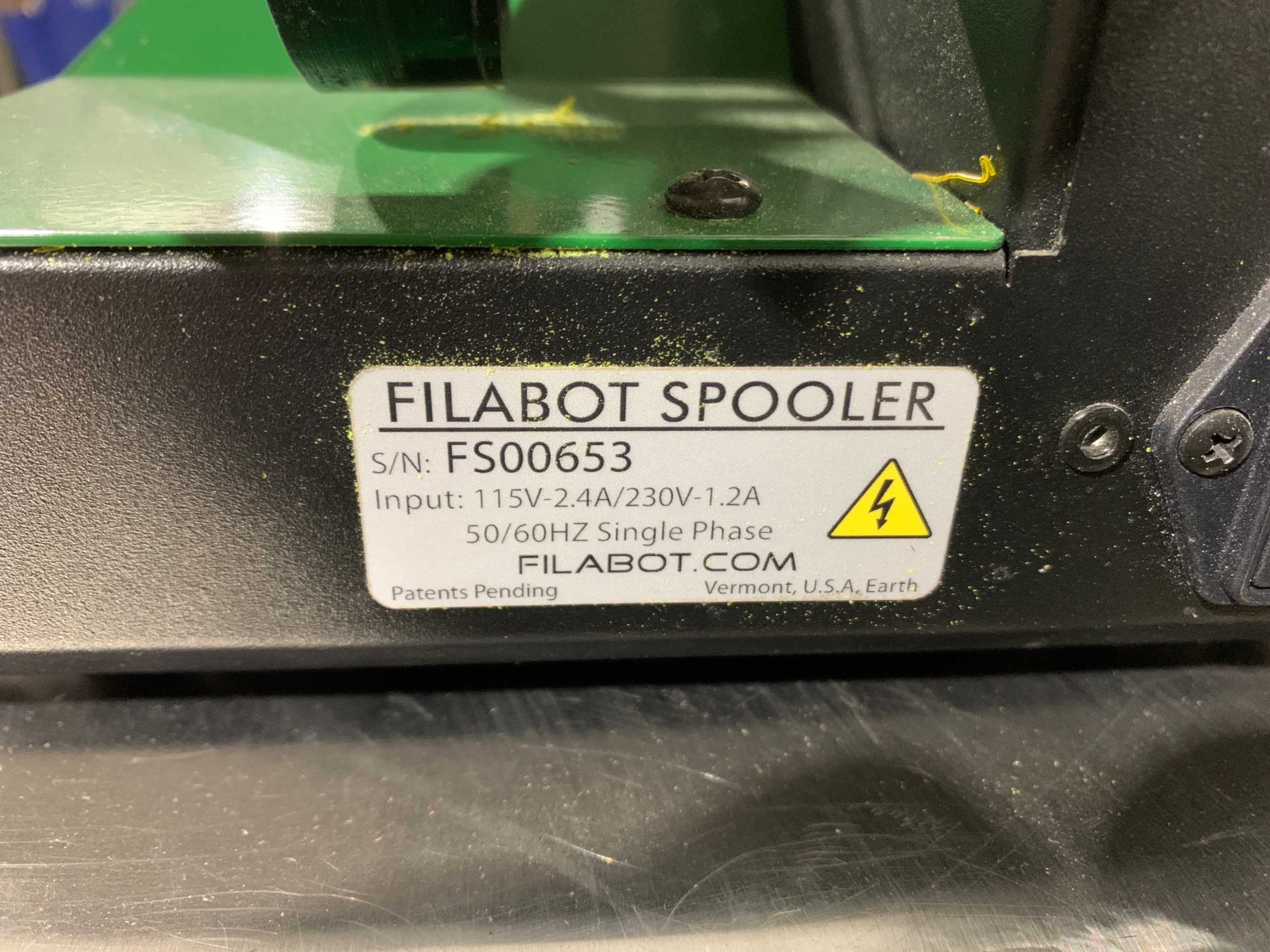 FILABOT SPOOLER FILAMENT WINDING MACHINE - PLASTICS & RUBBER