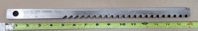 HANSFORD DAVIS D-4010 KEYSEATER BROACH 3/8" X 16" - MACHINE TOOLING