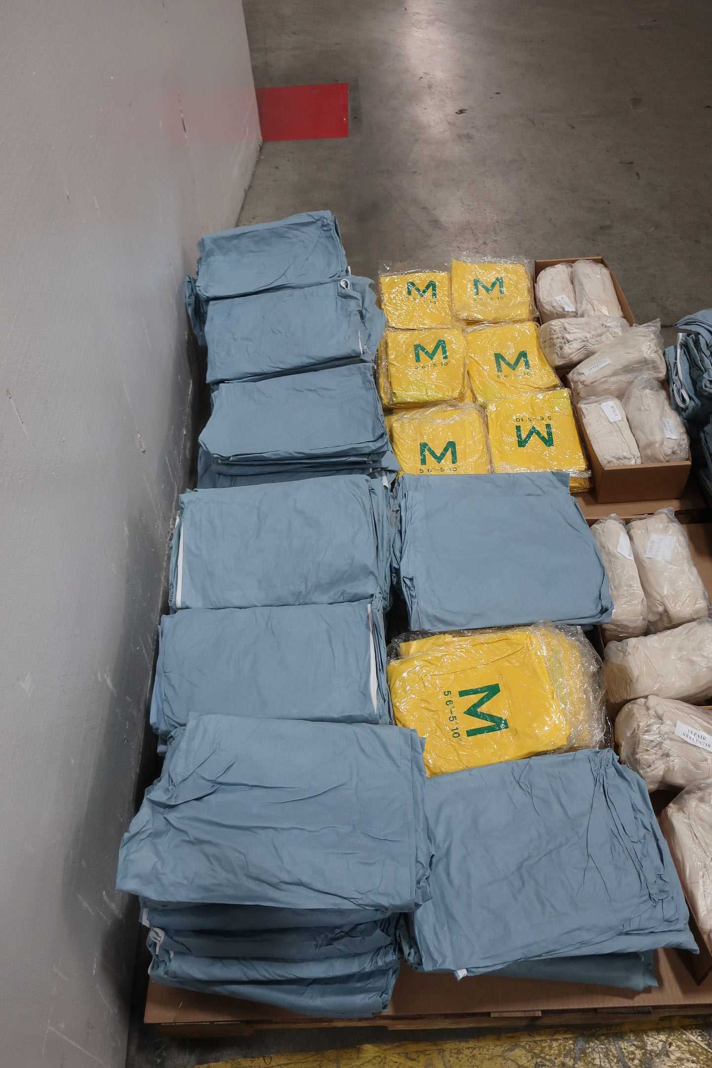 3 PALLETS OF ASSORTED PPE - PPE