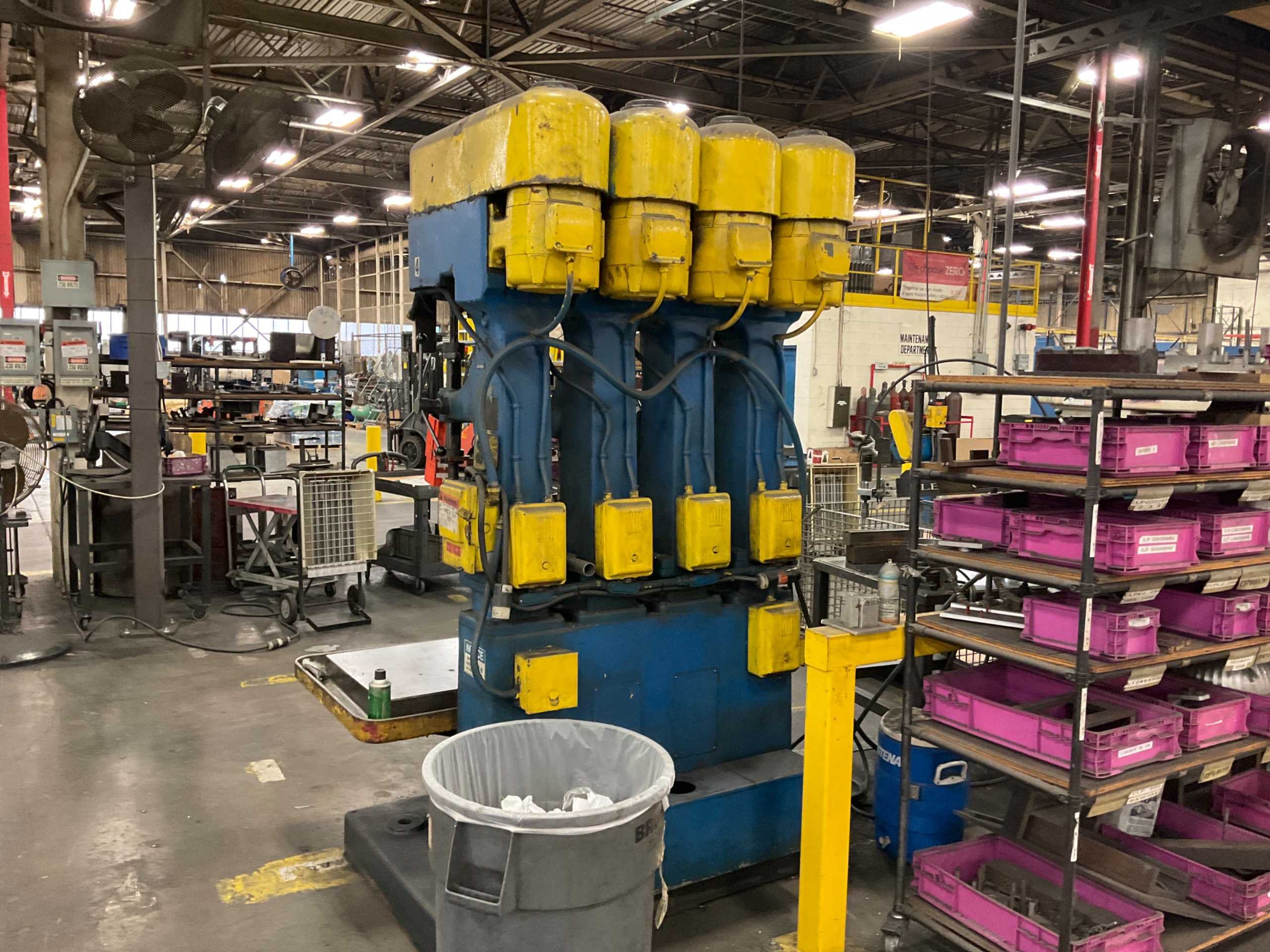 1963 EDLUND 2F12 GANG DRILLING MACHINE - GANG DRILLING MACHINES
