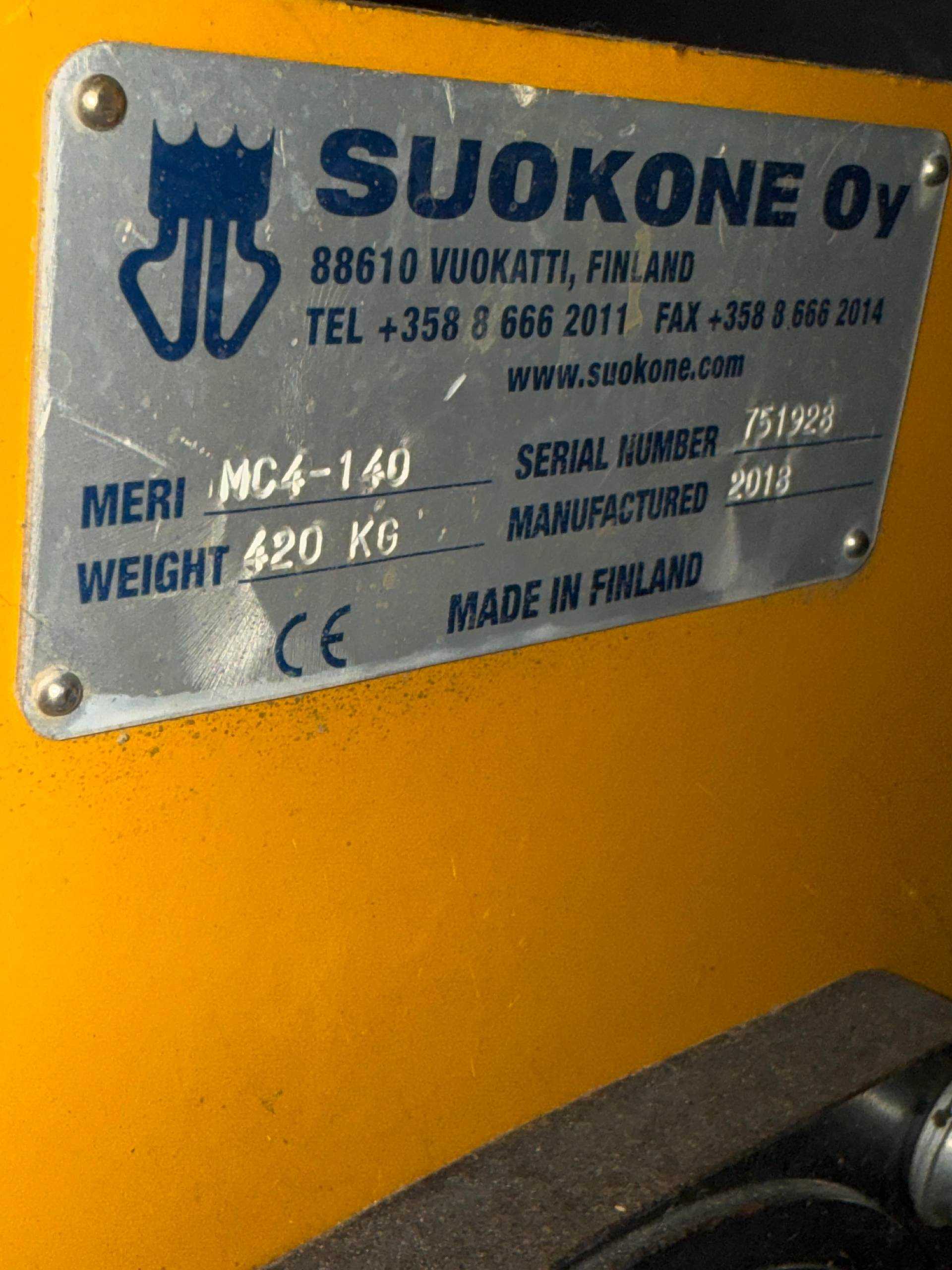 2018 SUOKONE OY MC4-140 MERRY CRUSHER - CONSTRUCTION EQUIPMENT ATTACHMENTS