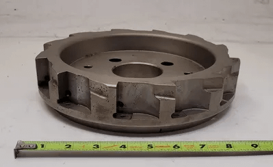 INGERSOLL 4W2A-10RO1 10" FACEMILL, CUTTING DIA: 10.000, FLUTES/INSERTS: 12 - MACHINE TOOLING