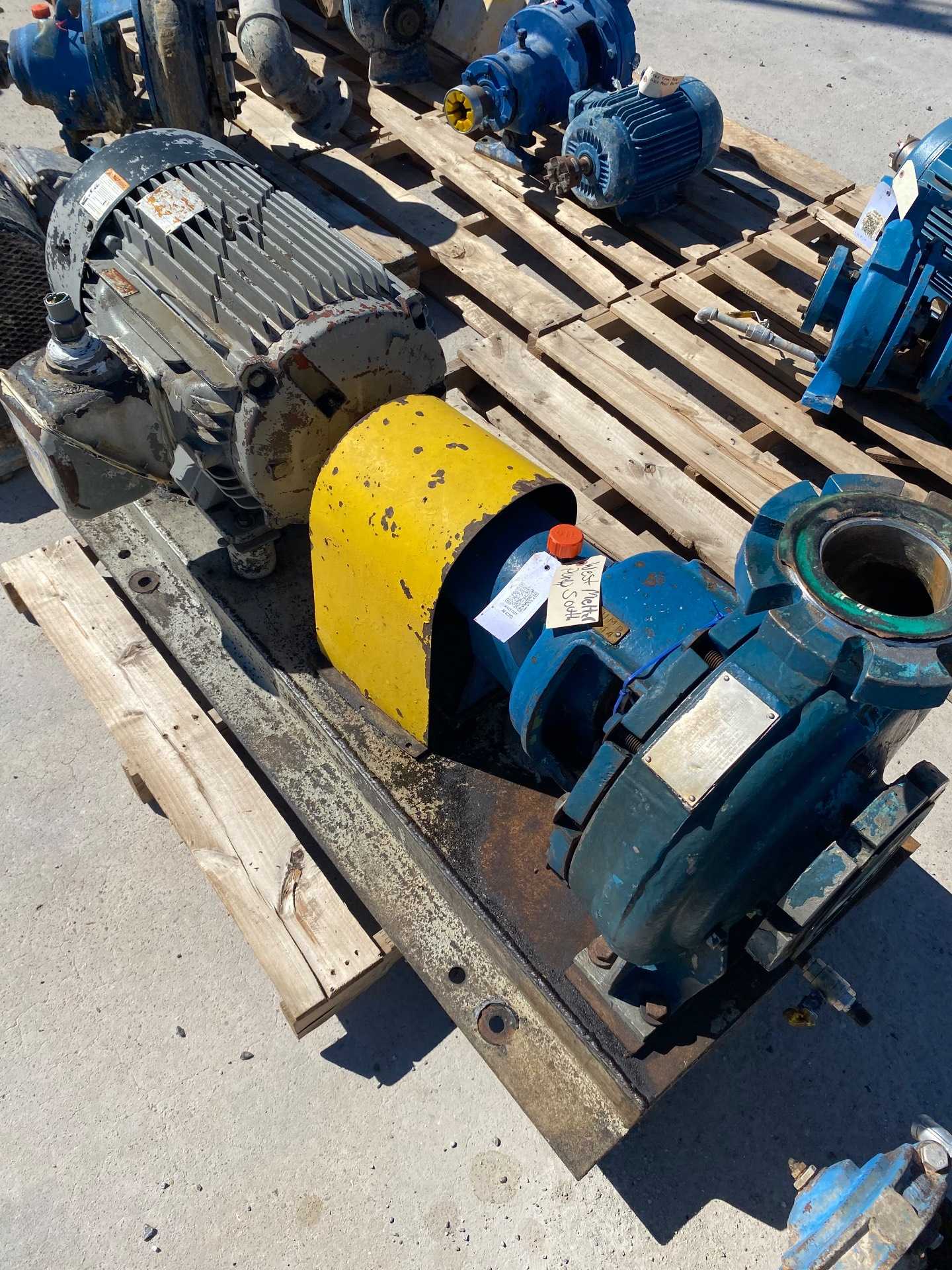 WORTHINGTON 4FRBH-141 PUMP & 25HP MOTOR ASSEMBLY - PUMP & MOTOR ASSEMBLY