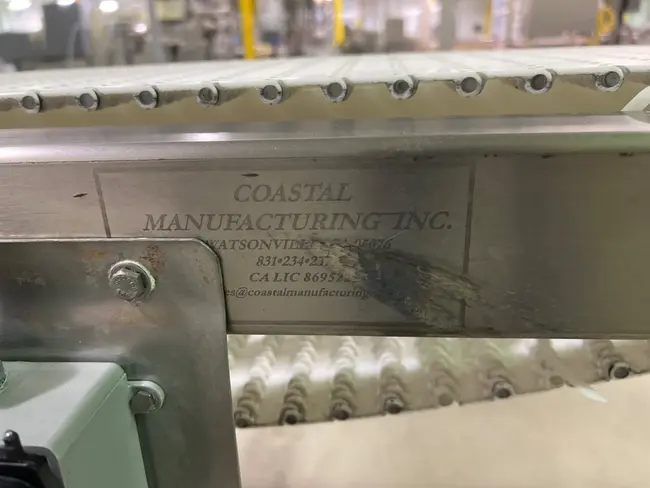 COASTAL MANUFACTURING INC STAINLESS STEEL BELT CONVEYOR - undefined