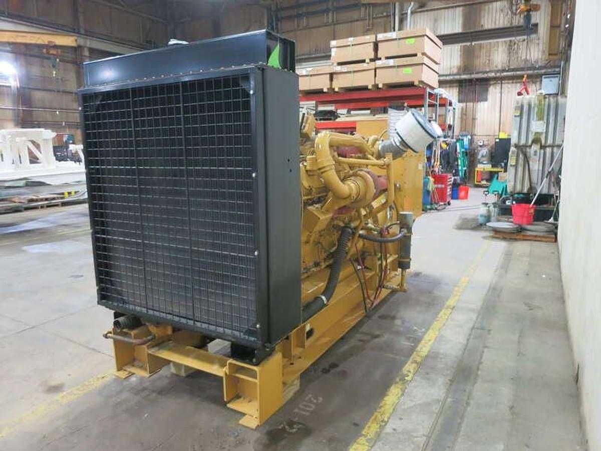 1996 CATERPILLAR 3412 DIESEL GENERATOR 800 KW - STANDBY POWER GENERATOR