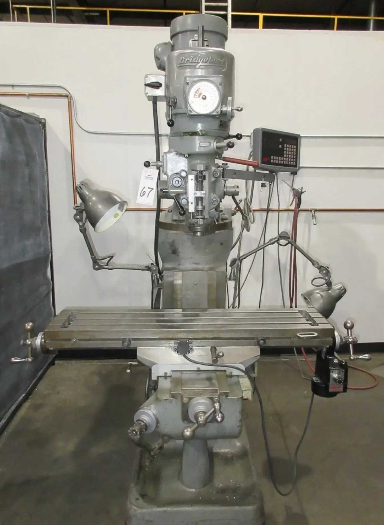 BRIDGEPORT SERIES 1 VERTICAL MILL 1.5HP 9X42 TABLE R8 DRO 4.2K RPM - TOP PRECISION TOOL! - VERTICAL MILLING MACHINES