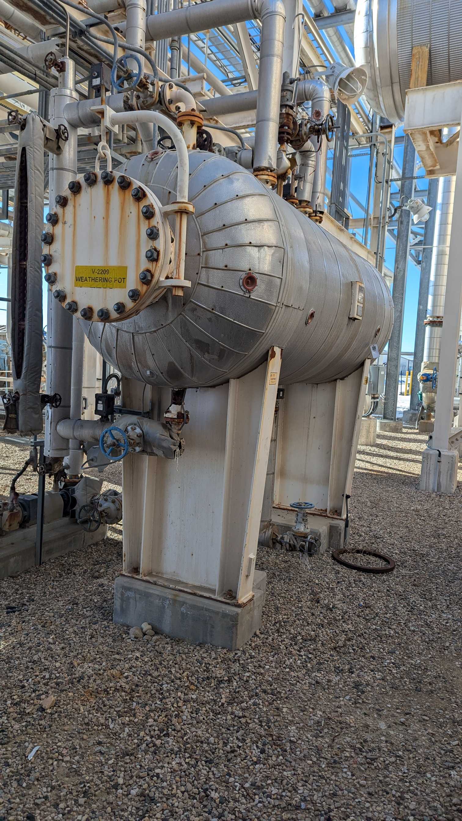 1998 MARK STEEL CORPORATION V-2209 OIL STORAGE TANK - TANKS