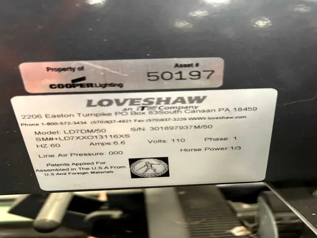 QTY 7: LOVESHAW CARTON SEALER MACHINE - undefined