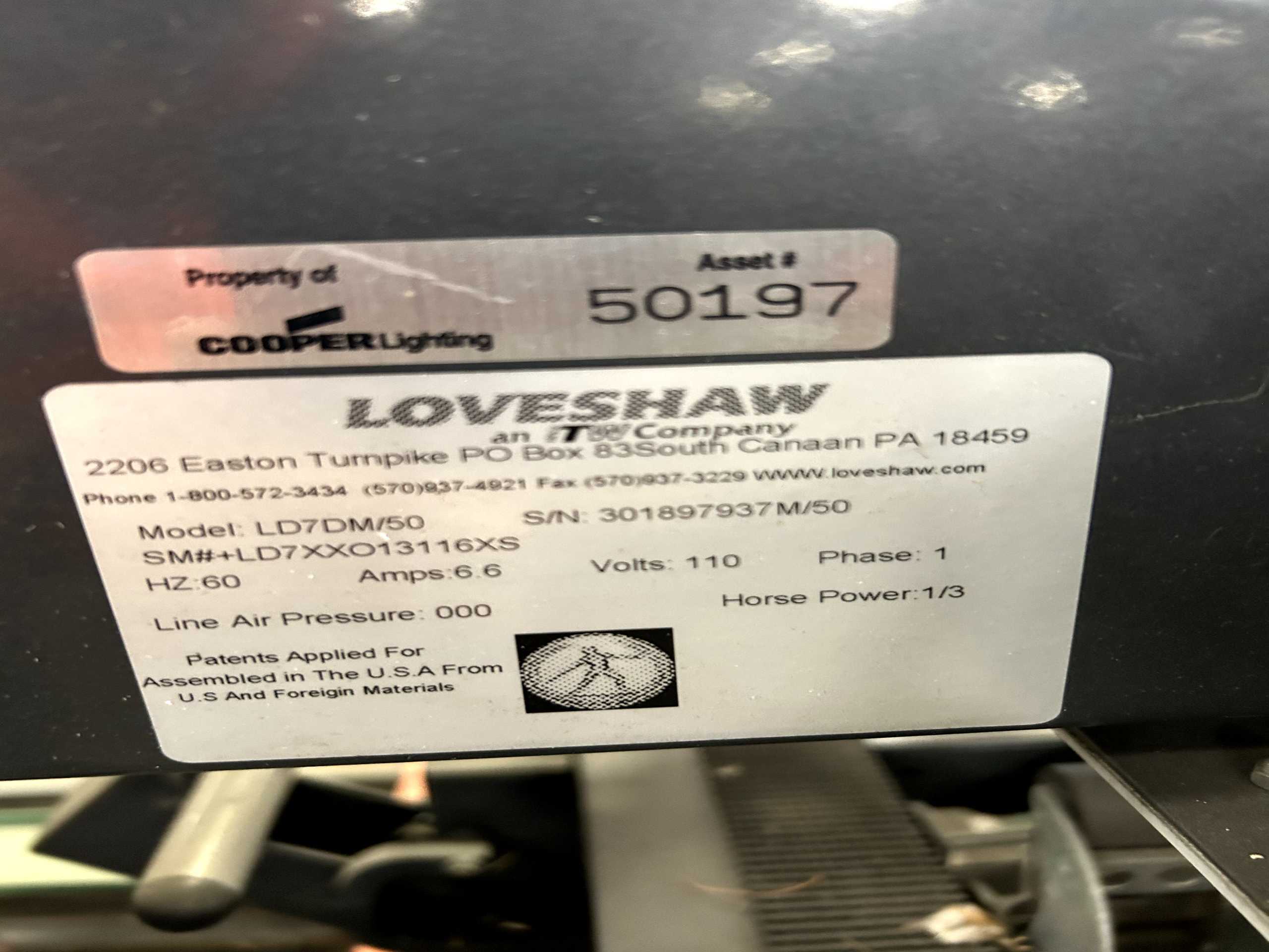 QTY 7: LOVESHAW CARTON SEALER MACHINE - PACKAGING