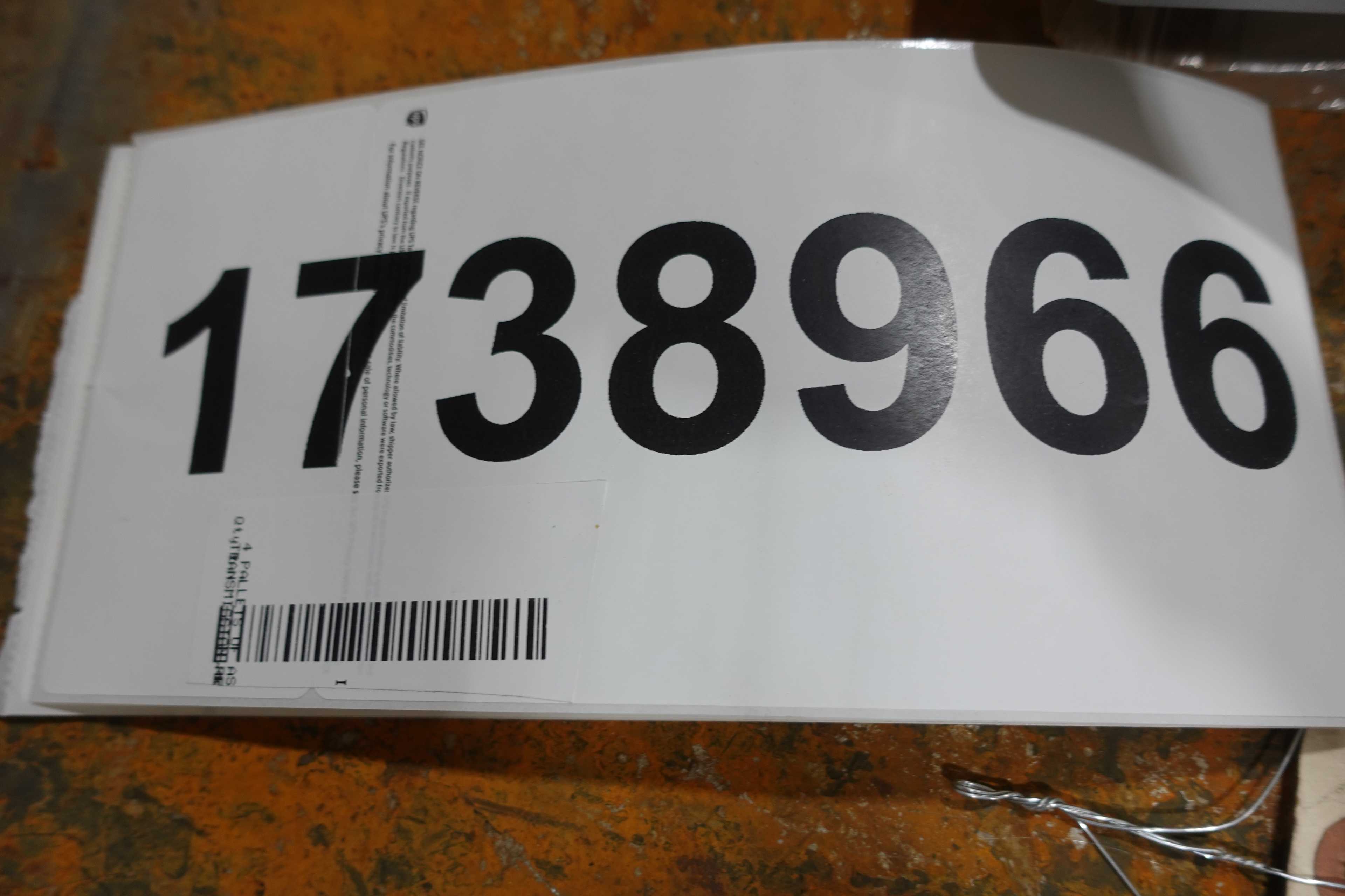 SKU 1738966 - 4 PALLETS OF ASSORTED POWER TRANSMISSION REPLACEMENT PARTS - POWER TRANSMISSION
