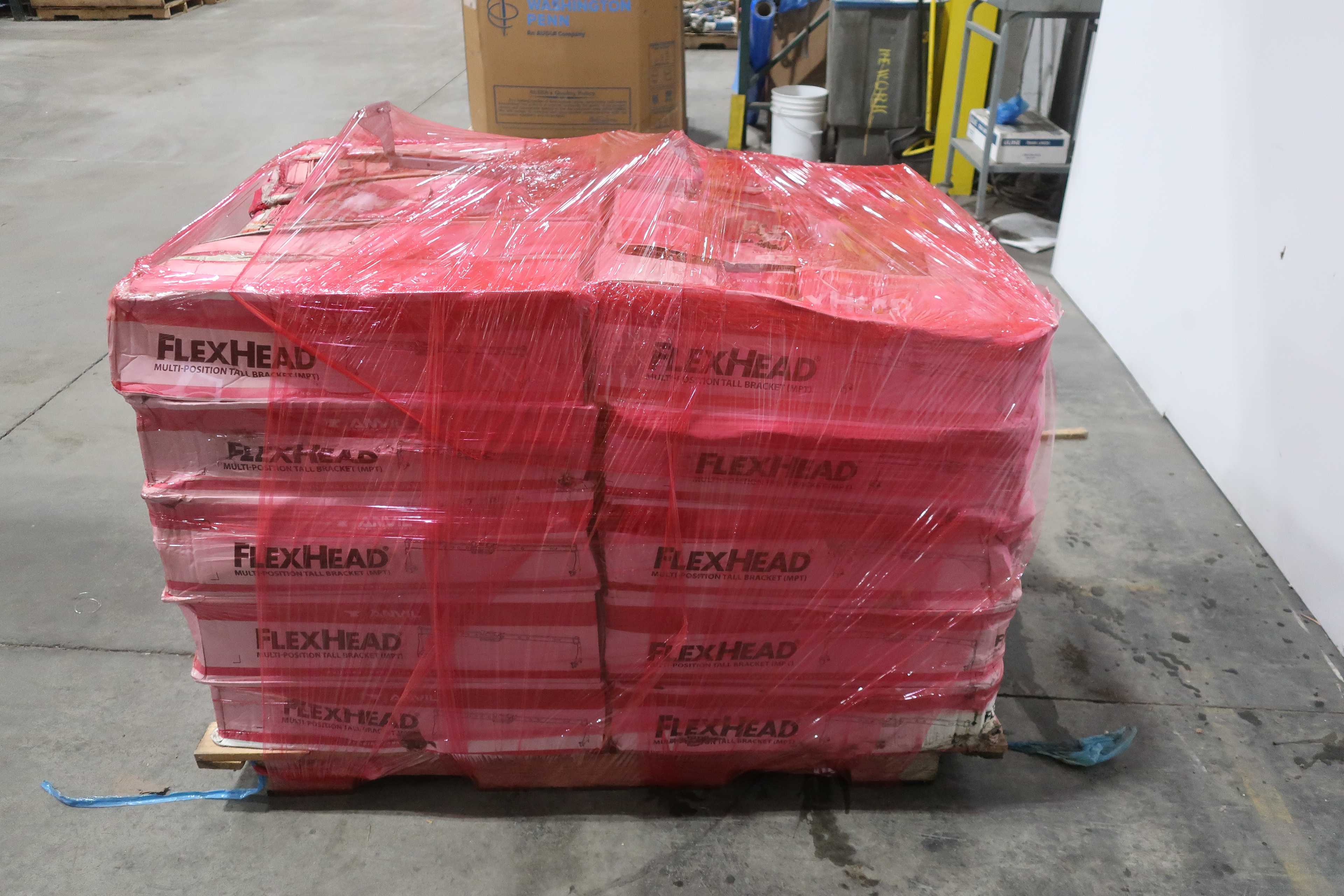 1 PALLET OF ASSORTED FLEXHEAD MULTI-POSITIONAL TALL BRACKETS For Sale ...