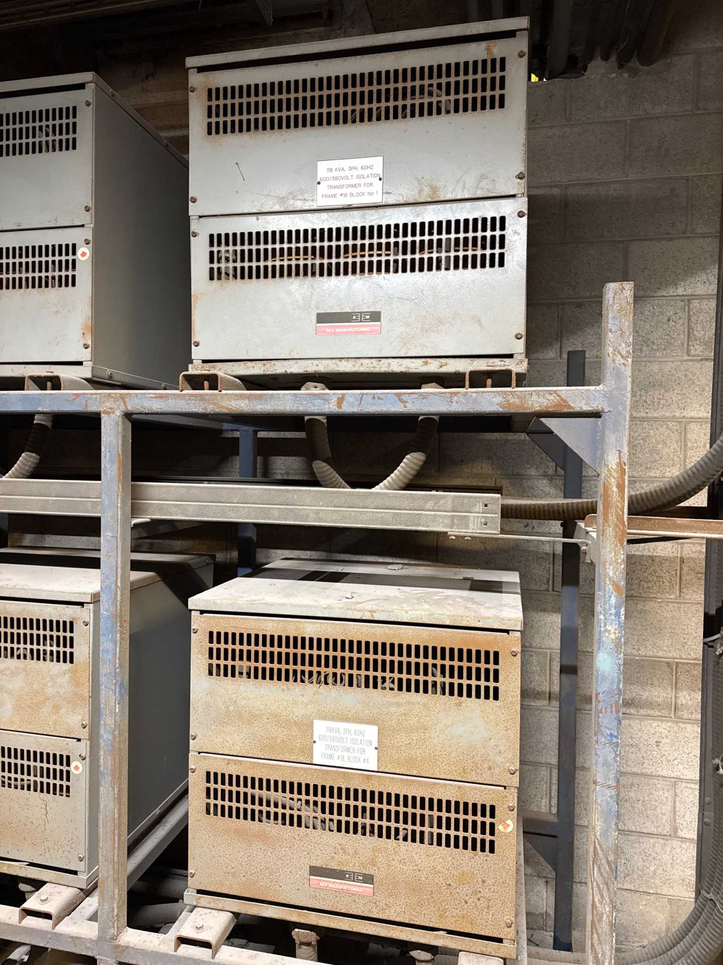BULK QTY OF REX MANUFACTURING DRY TRANSFORMERS - DRY TRANSFORMERS