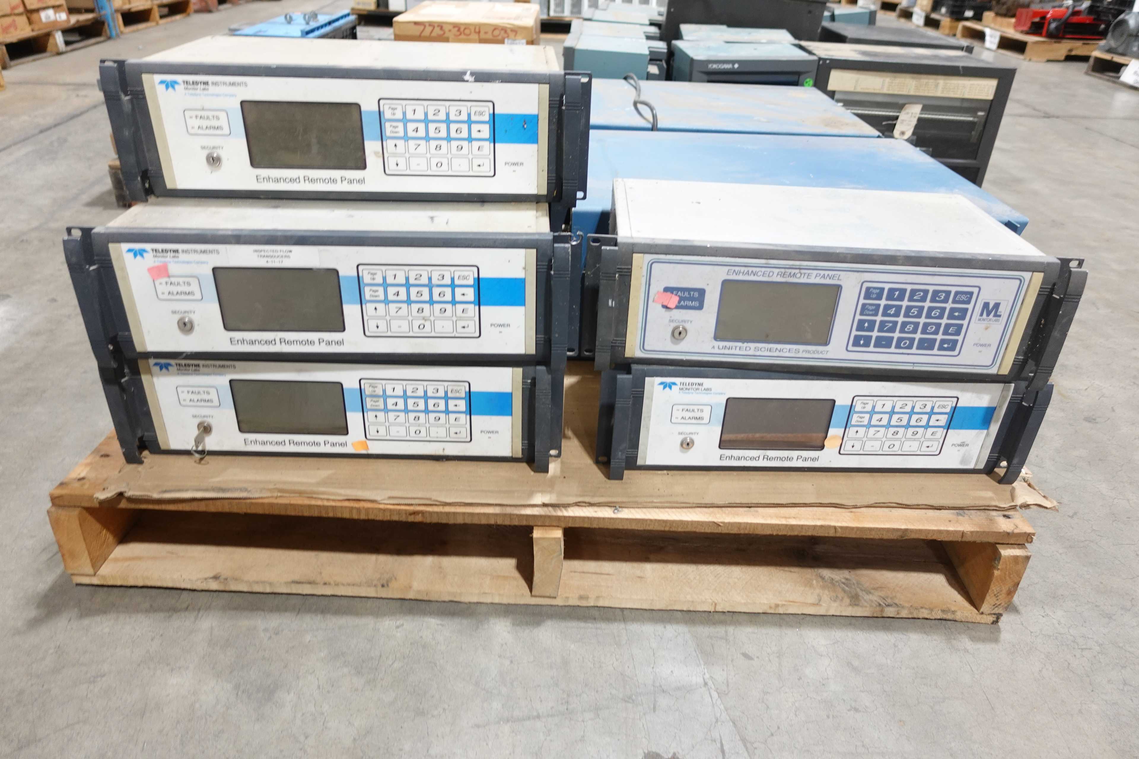 3 PALLETS OF ASSORTED INSTRUMENTATION, HONEYWELL, YOKOGAWA, THERMO ENVIRONMENTAL, TELEDYNE - INSTRUMENTATION