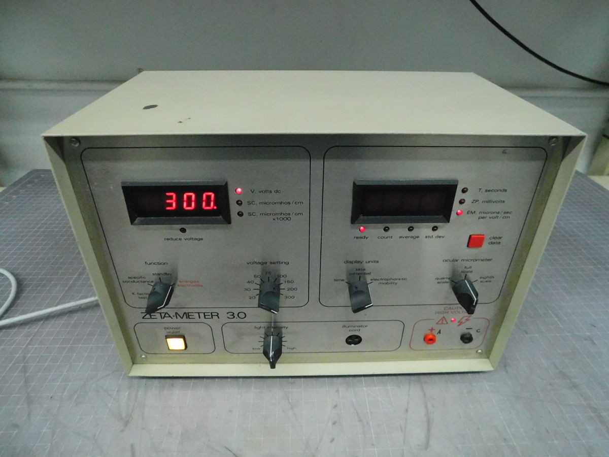 ZETA-METER ZM3-045 ZETA POTENTIAL DATA DISPLAY INSTRUMENT - LAB & SCIENTIFIC