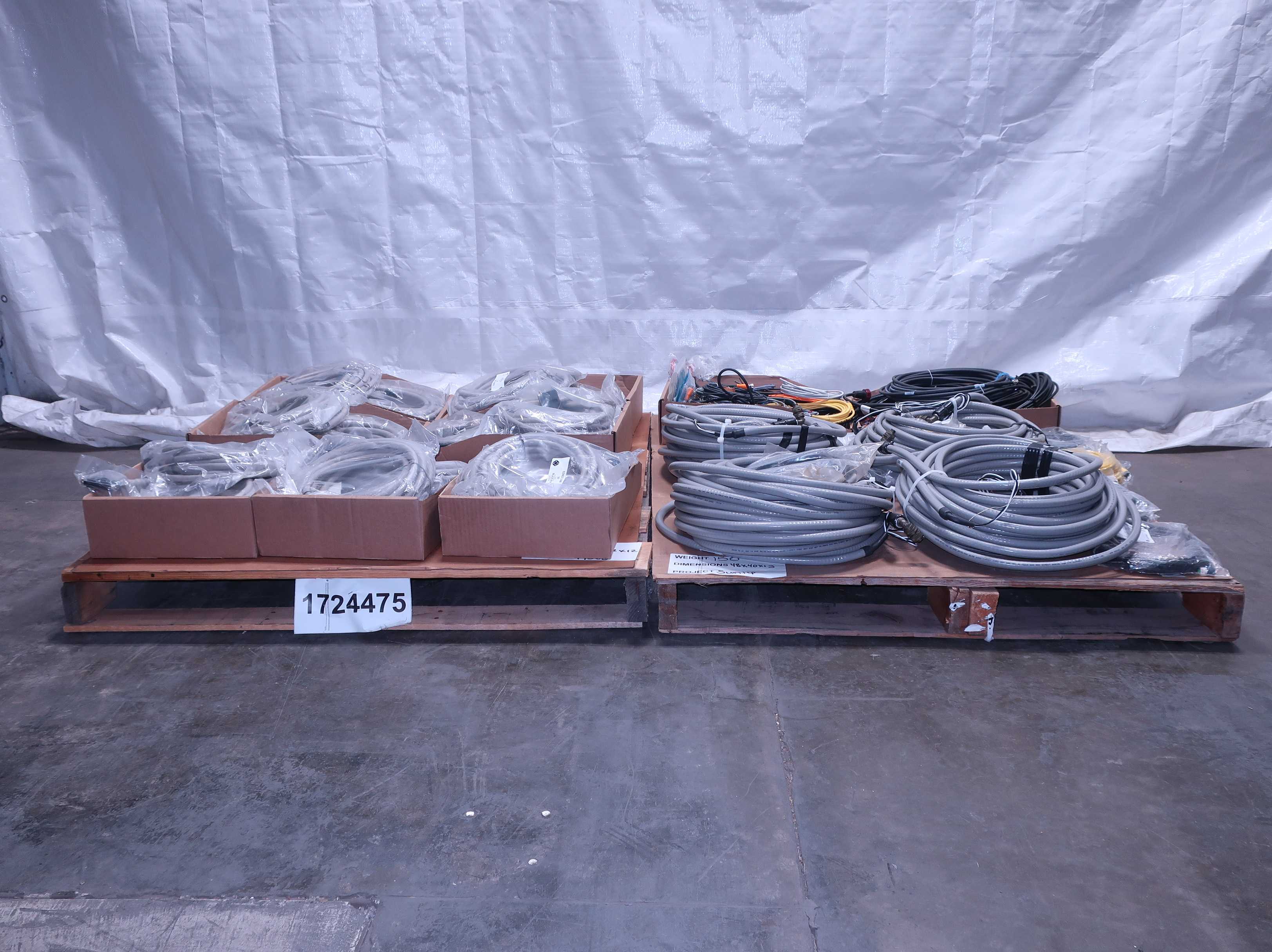 SKU 1724475 - 2 PALLETS OF ASSORTED CORDSETS