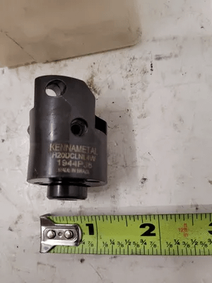KENNAMETAL H20DCLNL4W 1.25" CHANGEABLE BORING HEAD, H20 MODULAR, CNMG 432 INSERT TYPE - MACHINE TOOLING