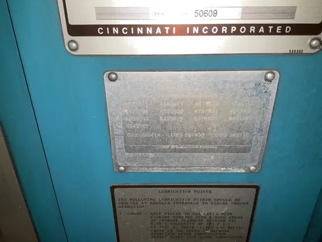 CINCINNATI 66-DC-4-1/2 COMPACTING PRESS - undefined