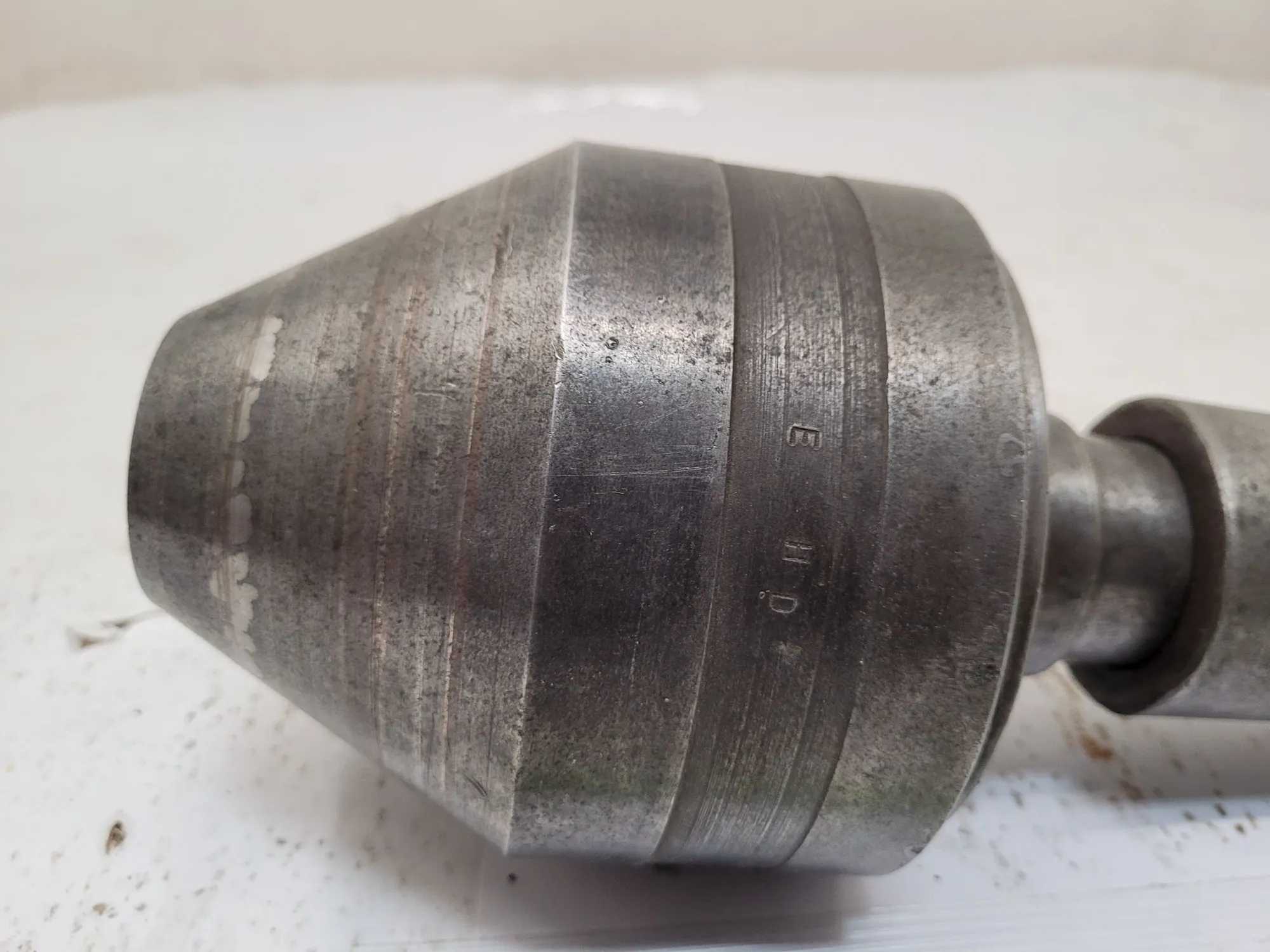 MARVECO E-HD BLUNT HEAVY DUTY LIVE CENTER 8-1/2", MT 5 W/ 6MT SLEEVE - MACHINE TOOLING
