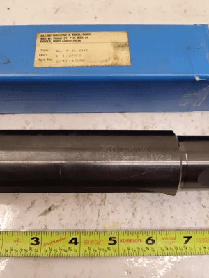 ALLIED MACHINE & ENGINEERING 234T-1500 T-A SHT DRILL - 10.5" OAL, 1-1/2" SHANK DIAMETER - MACHINE TOOLING