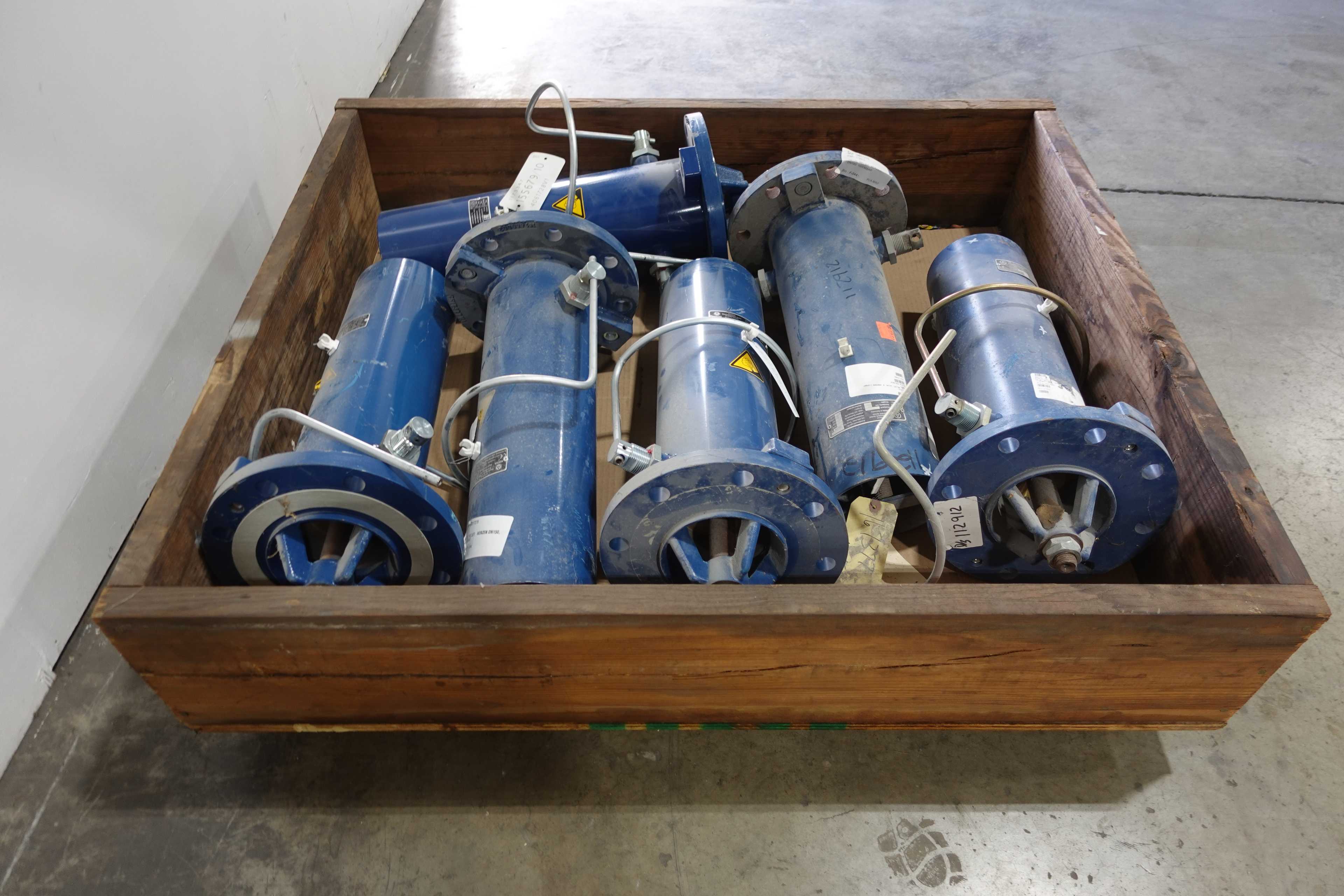 LOT OF 6 AERZAN DN150 RELIEF VALVES - RELIEF VALVE