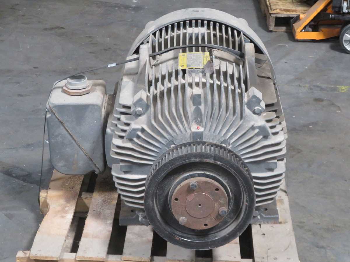 BALDOR ECP84411T-4 AC MOTORS, 125 HP POWER, 460V VOLTAGE, 1800 RPM SPEED, NEMA 445T FRAME - AC MOTOR