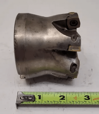 OSG C12R300A 100-4 SHELL MILL - 3" CUTTING DIAMETER, 1" BORE DIAMETER - MACHINE TOOLING
