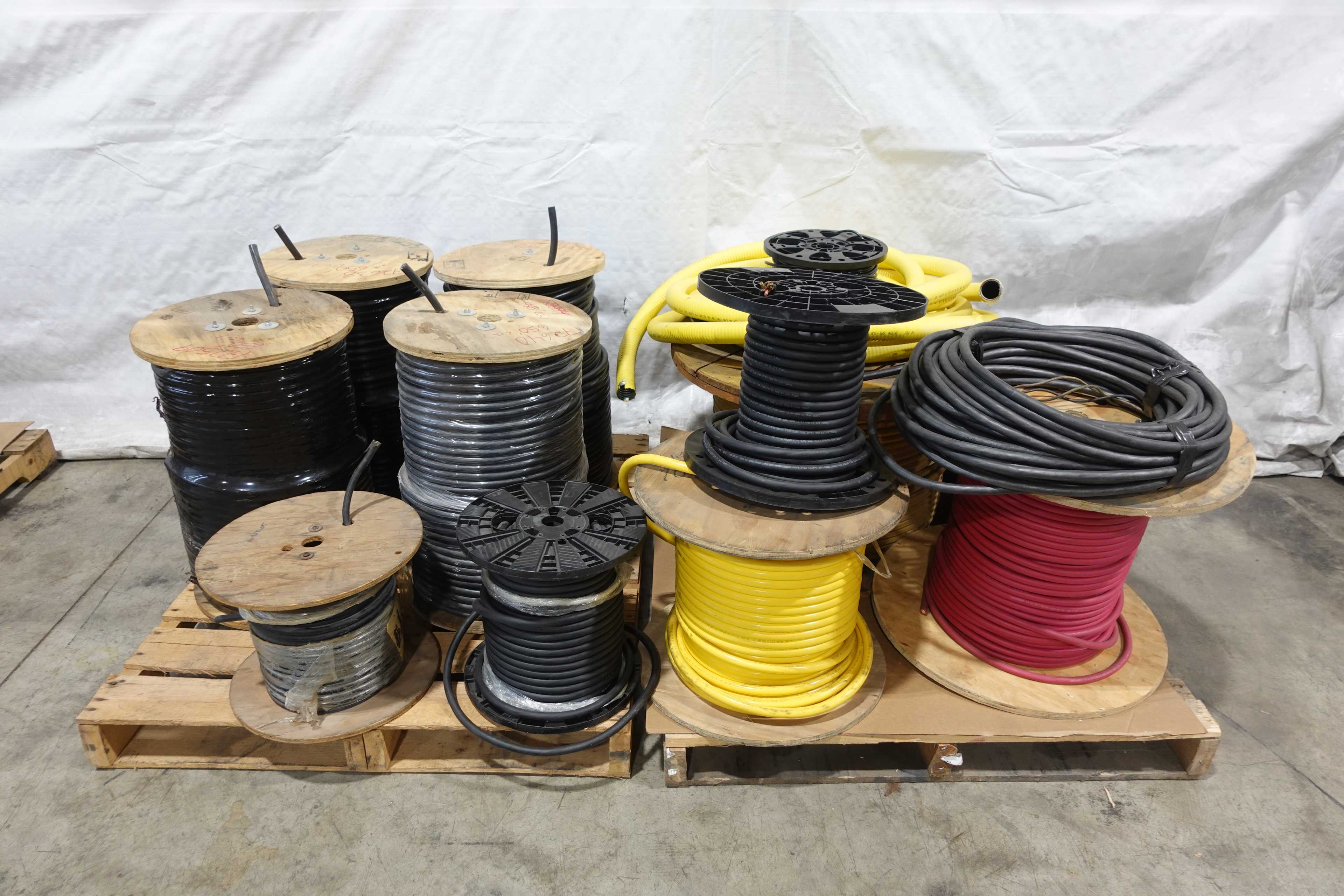SKU 1724820 - 2 PALLETS OF ASSORTED INSULATED WIRE