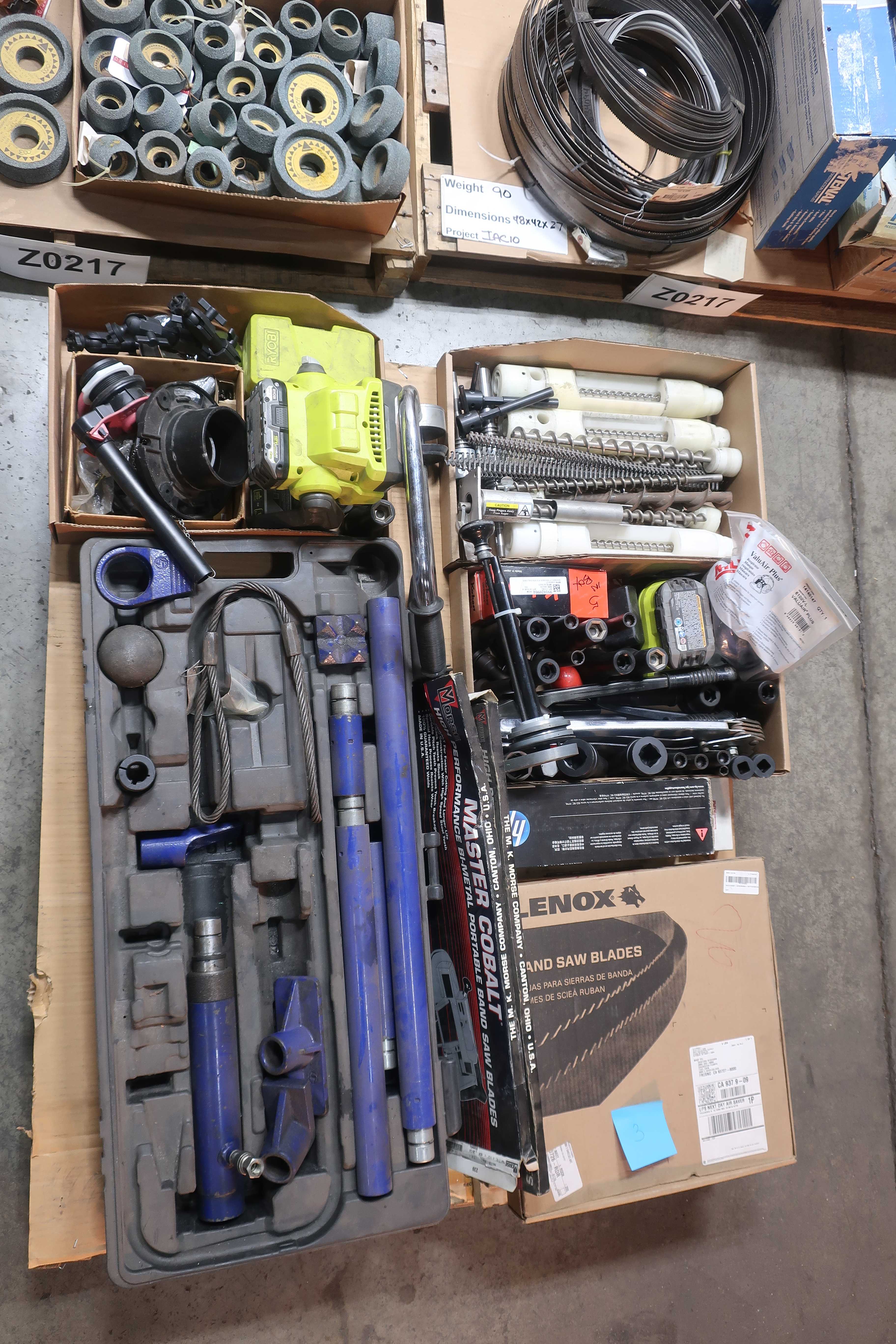 3 PALLETS OF ASSORTED TOOLS - TOOLS