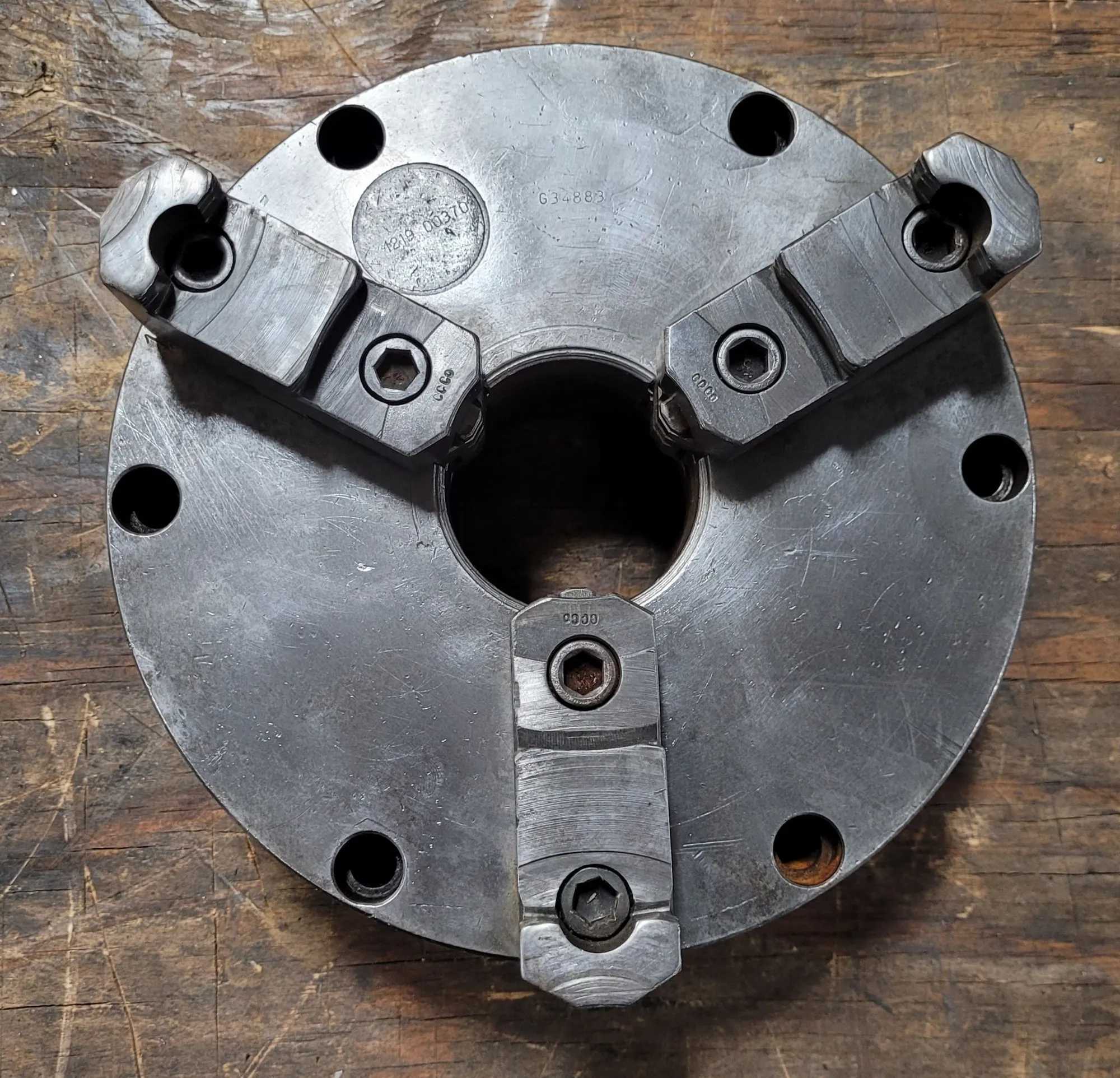 8IN CUSHMAN – 3 JAW CHUCK - MACHINING TOOLING & PARTS