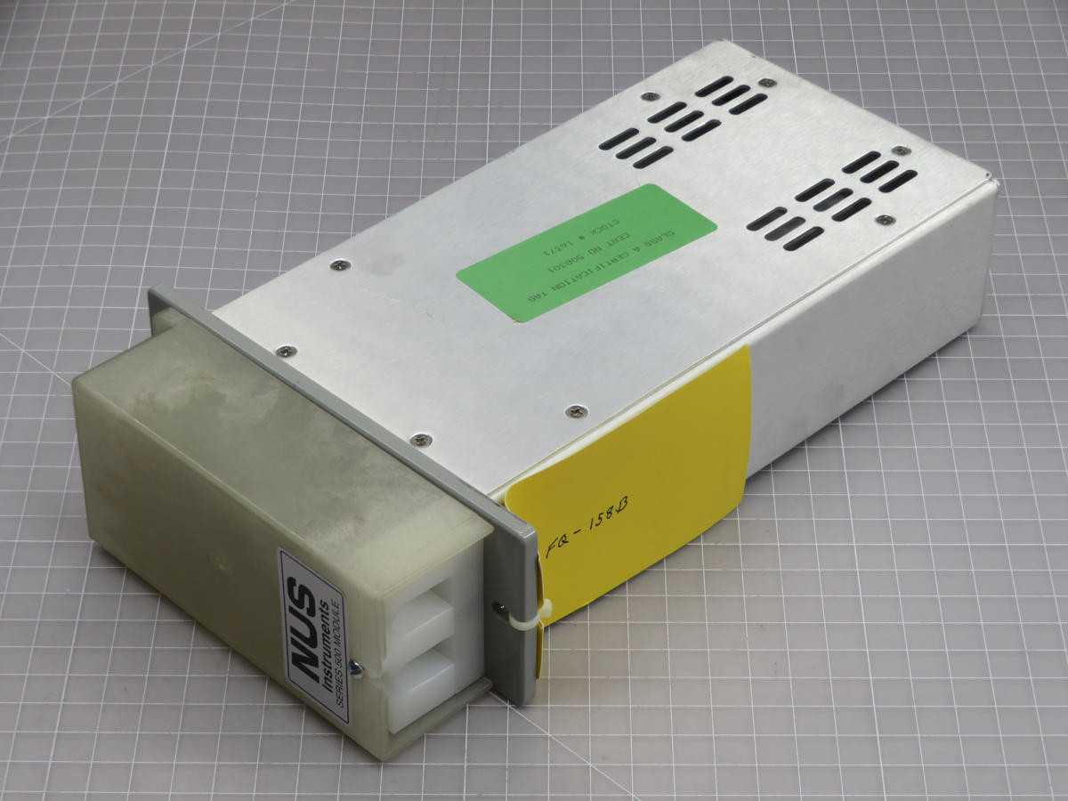 NUS INSTRUMENTS EIP-E243DD-1/6/10 SPS500-02-06-01 POWER SUPPLY, 100-240V, 24VDC, 6A - POWER SUPPLIES