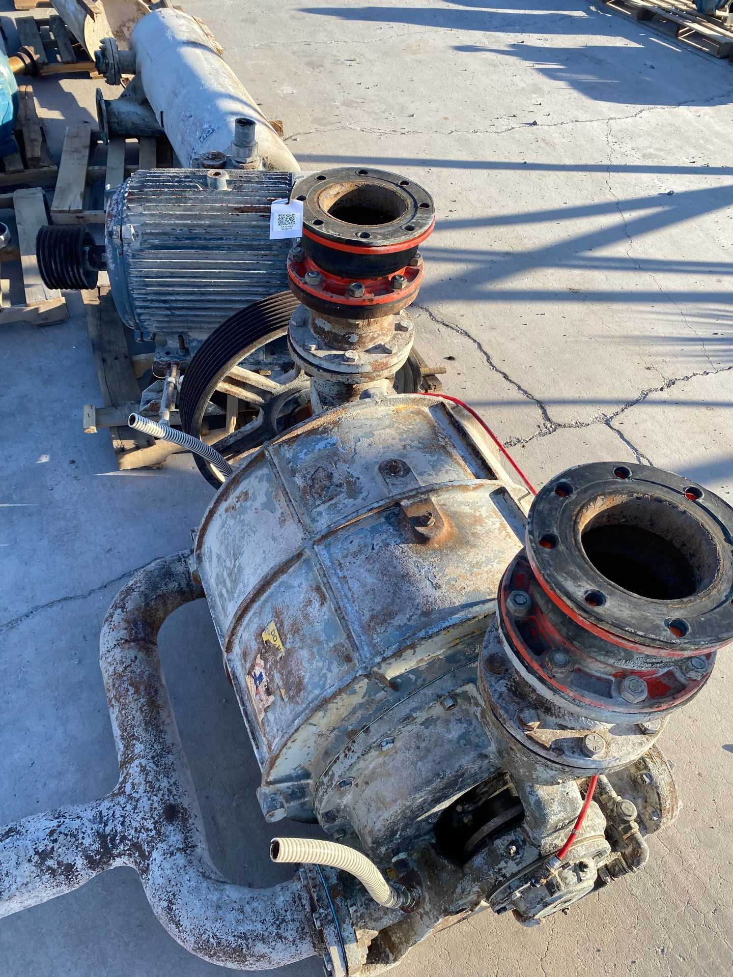 NASH CL2002 PUMP & 150 HP MOTOR ASSEMBLY - PUMP & MOTOR ASSEMBLY