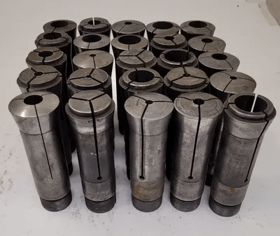 6H COLLETS SET OF 25 (HENDY/HARDINGE) - SIZE RANGE 1/16 TO 1-1/16 - MACHINE TOOLING
