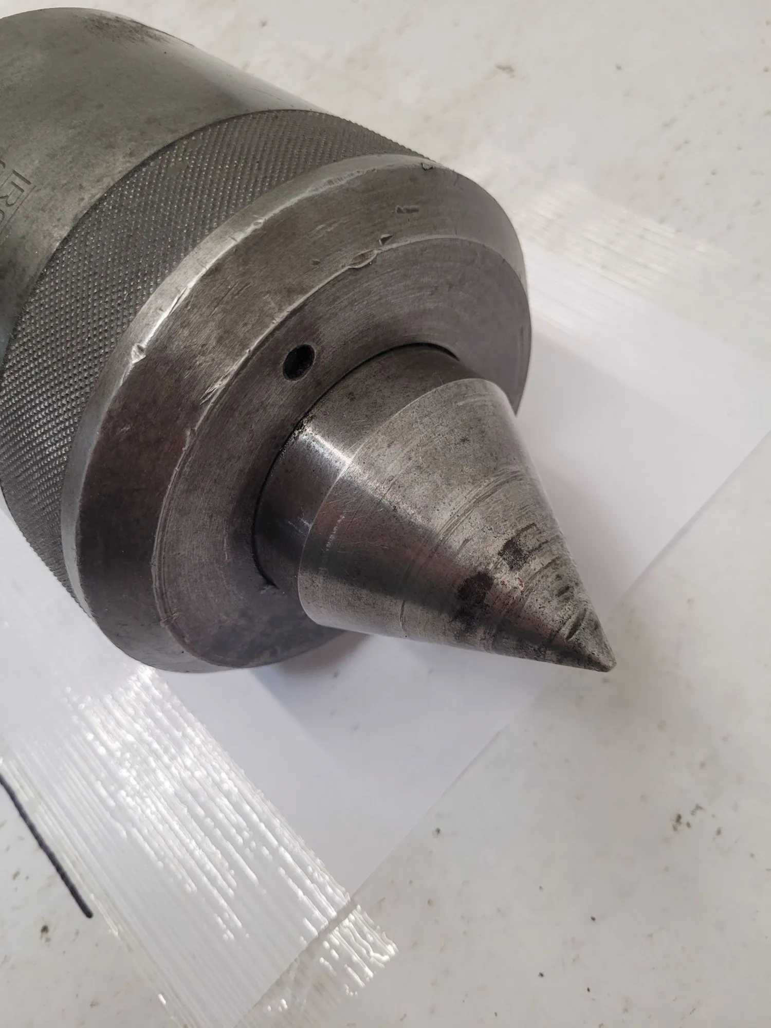 BRUCKNER MT5 HEAVY DUTY DEAD CENTER 5MT 12.5" OVERALL 6" SHANK - MACHINE TOOLING