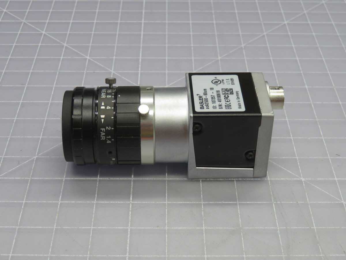 BASLER ACA2500-60 HF25HA-1S MACHINE VISION SYSTEM FUJINON T268083 - SENSORS