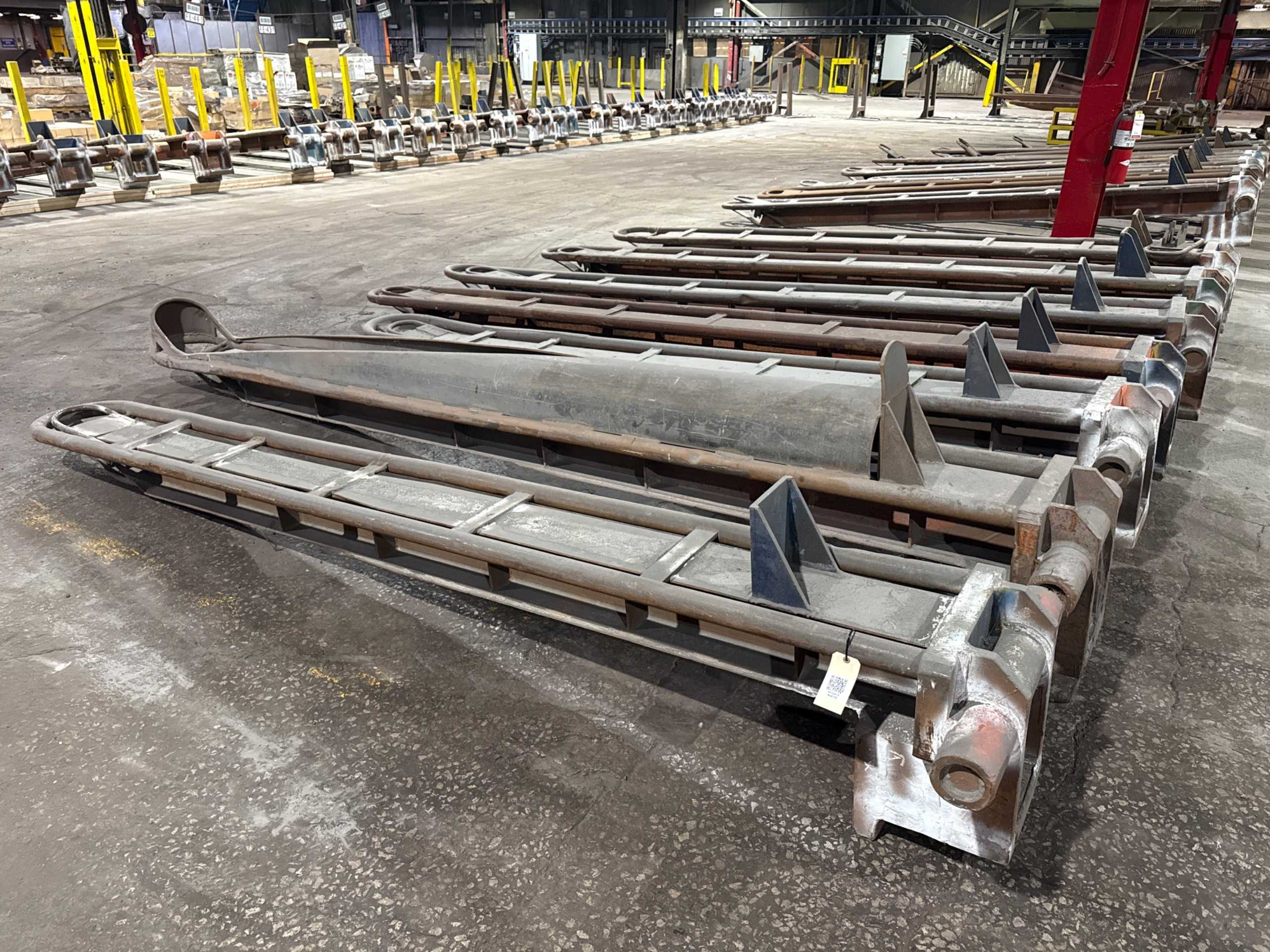 BULK QTY OF COIL HANDLING BEAMS - MATERIAL HANDLING EQUIPMENT