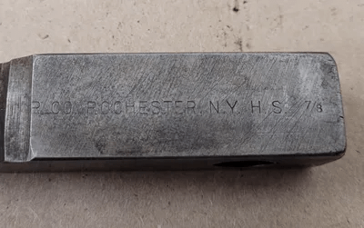 DAVIS 7/8 KEYSEATER BROACH - 7/8" X 24" OAL - MACHINE TOOLING